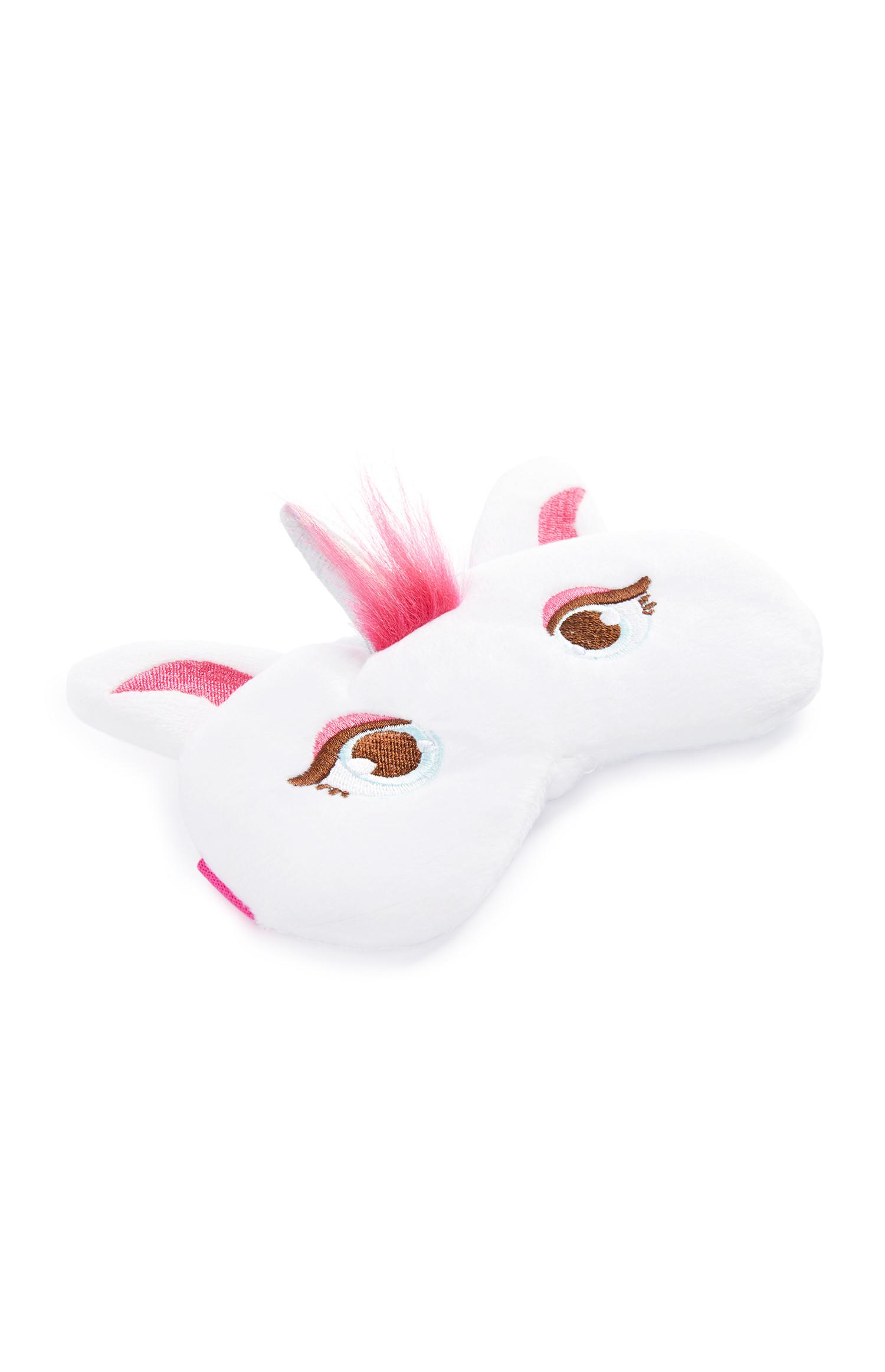Mascherina occhi unicorno
