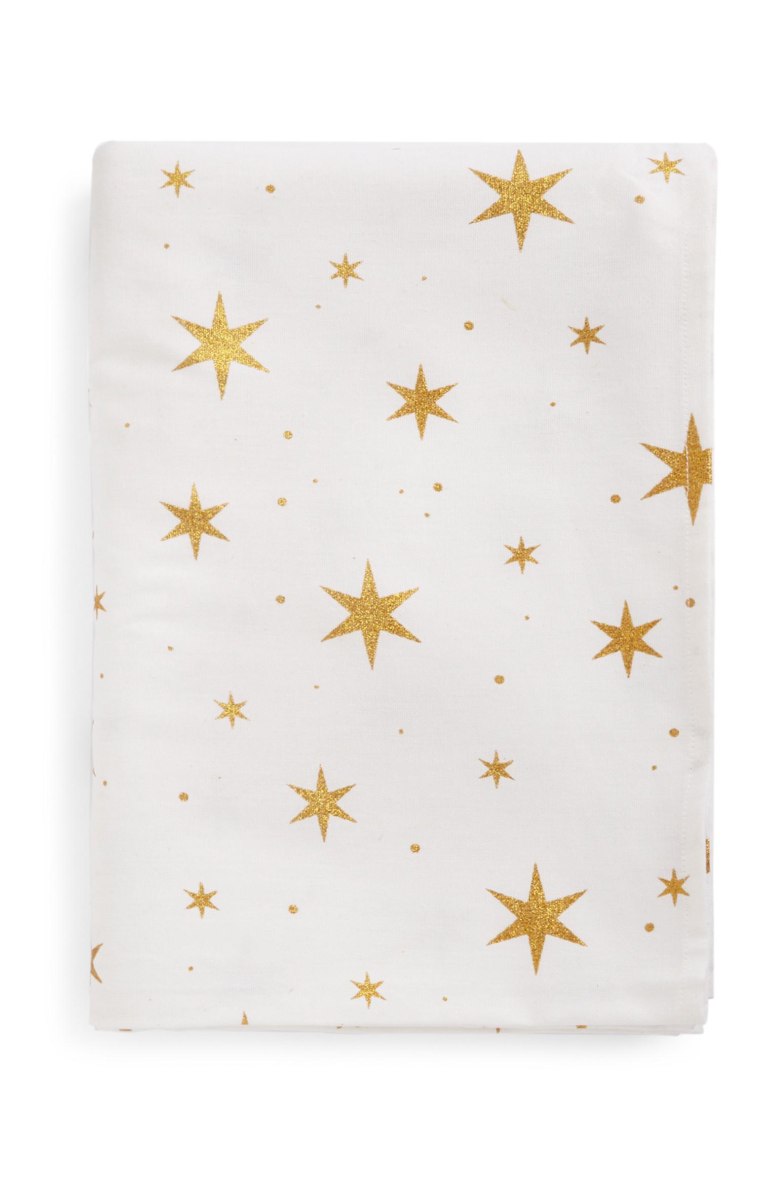 Tovaglia natalizia con motivo a stelle