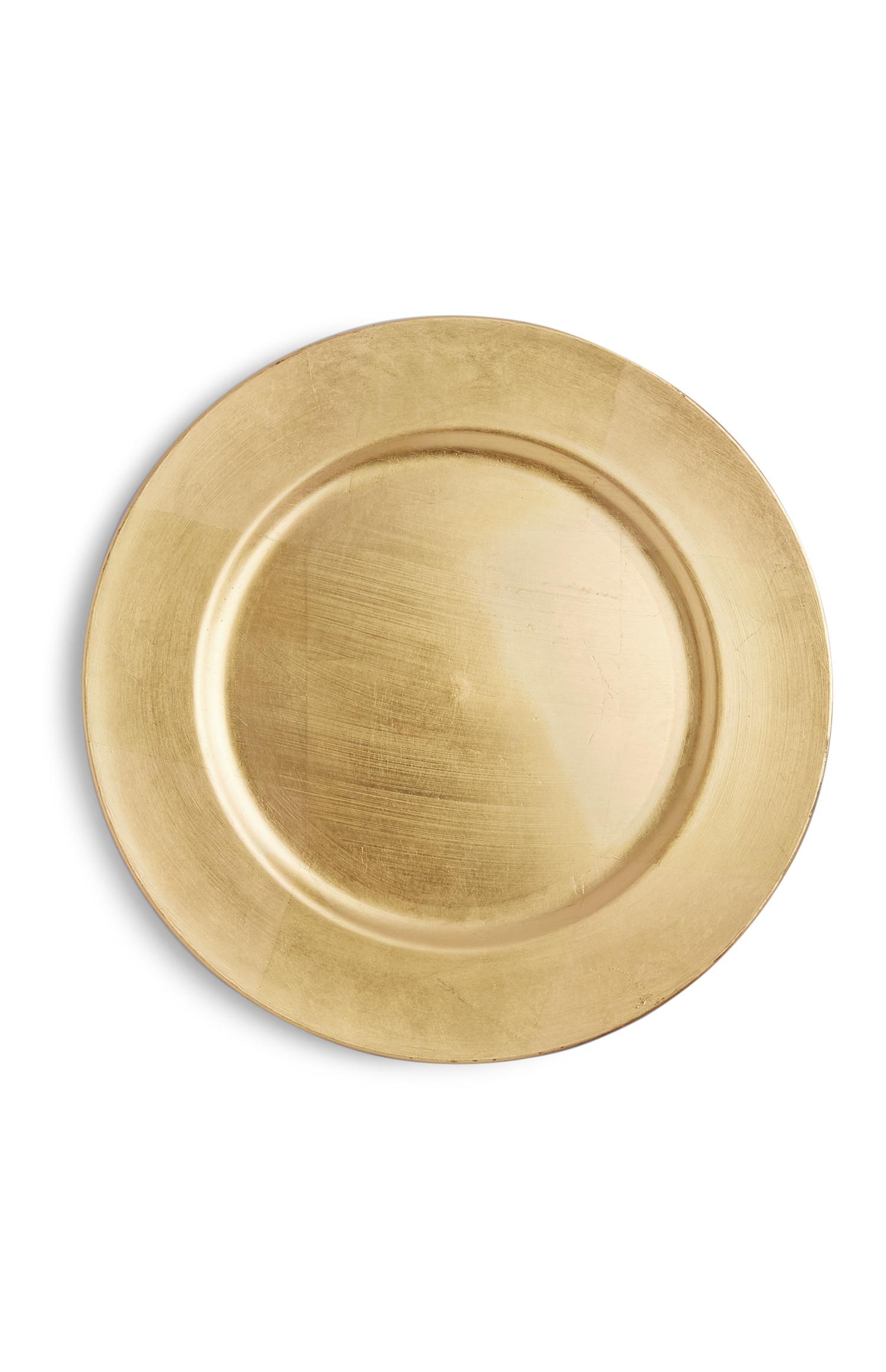 Sottopiatto dorato