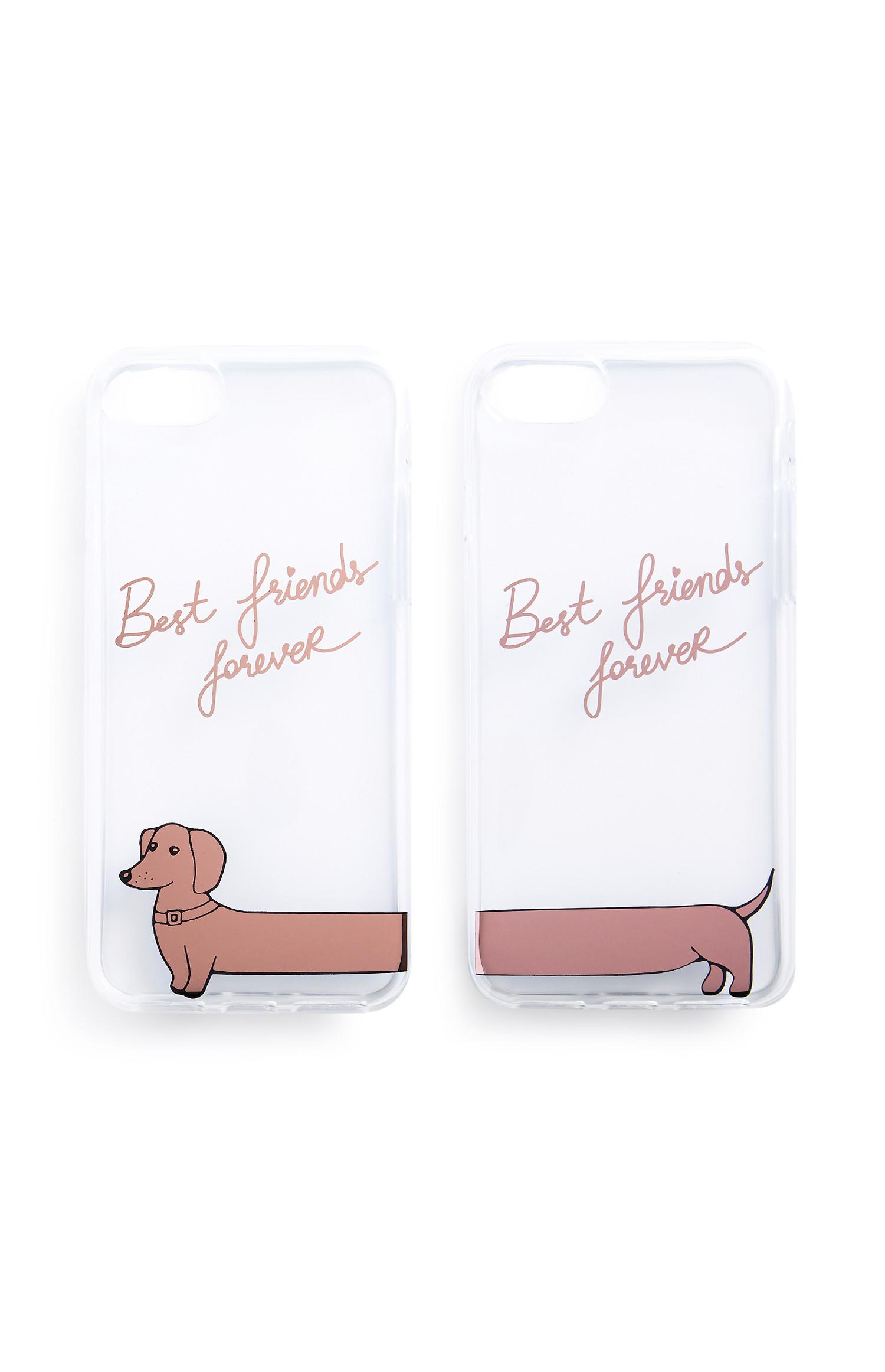 2 cover telefono Best Friend
