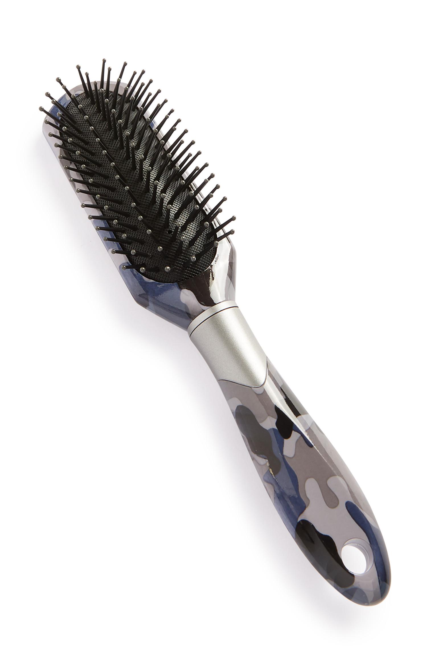 Haarbürste mit Tarnmuster