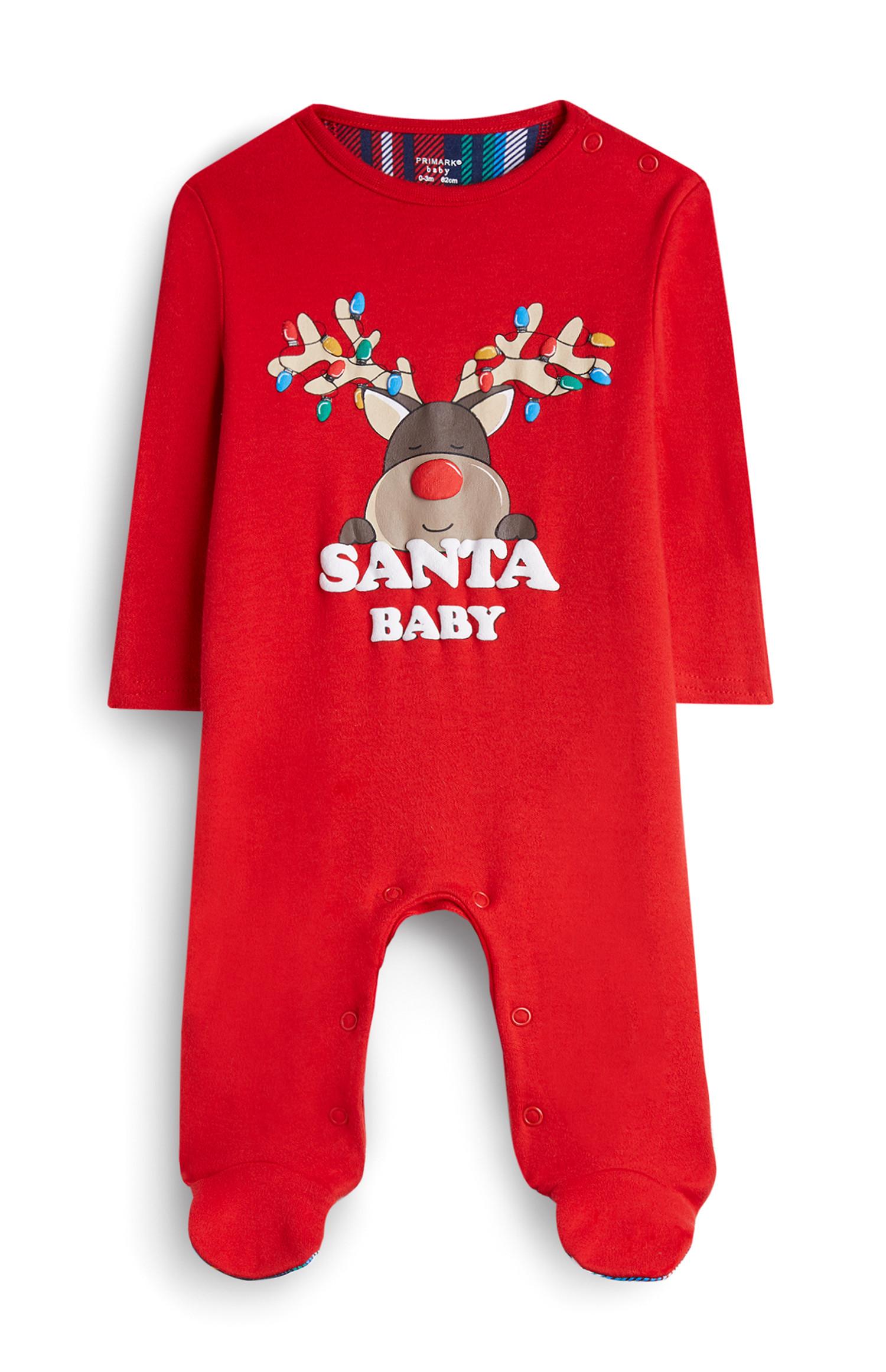 Strampler mit Rudolph für Babys (J)