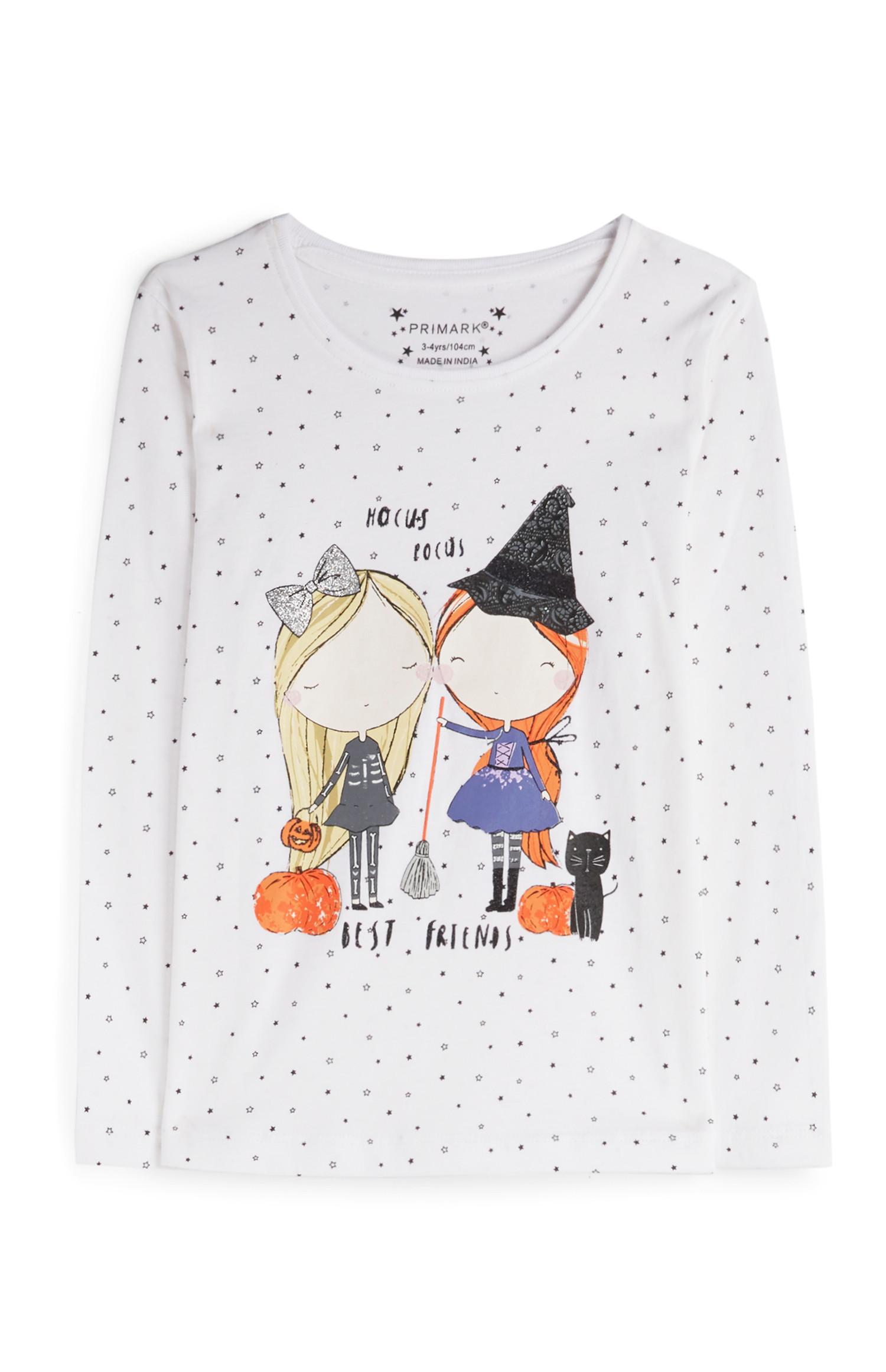 „Halloween“ T-Shirt (kleine Mädchen)
