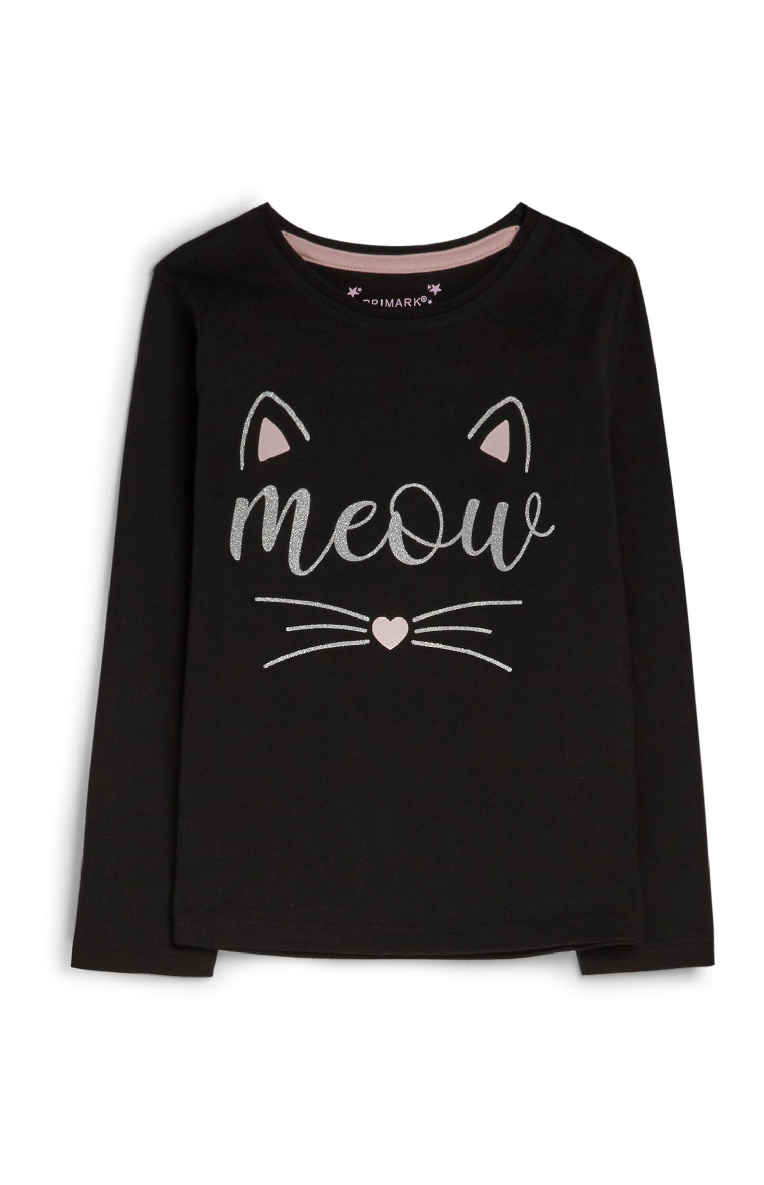 Pullover mit Katze (kleine Mädchen)