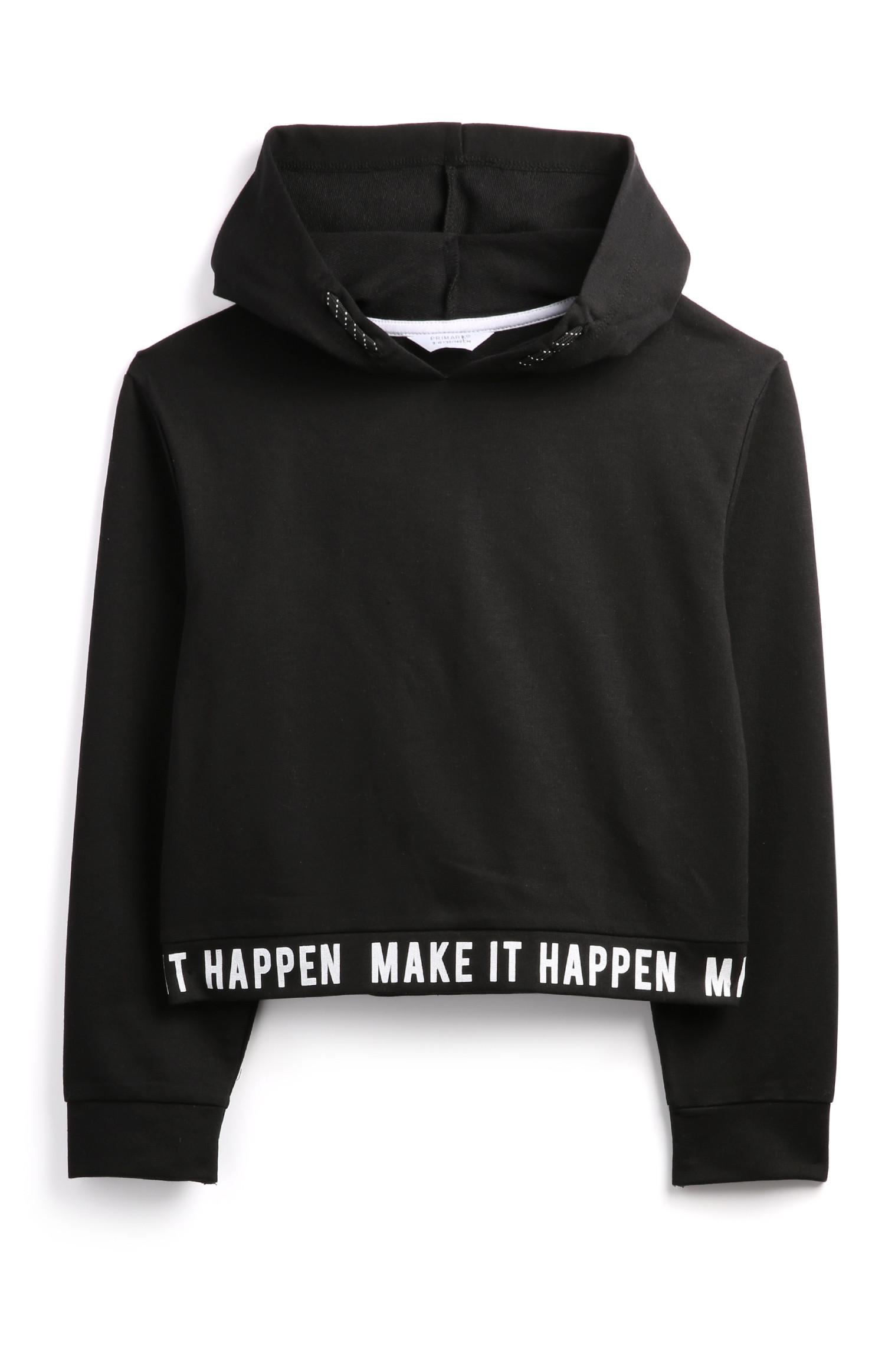 Kapuzenpullover mit Slogan (Teeny Girls)