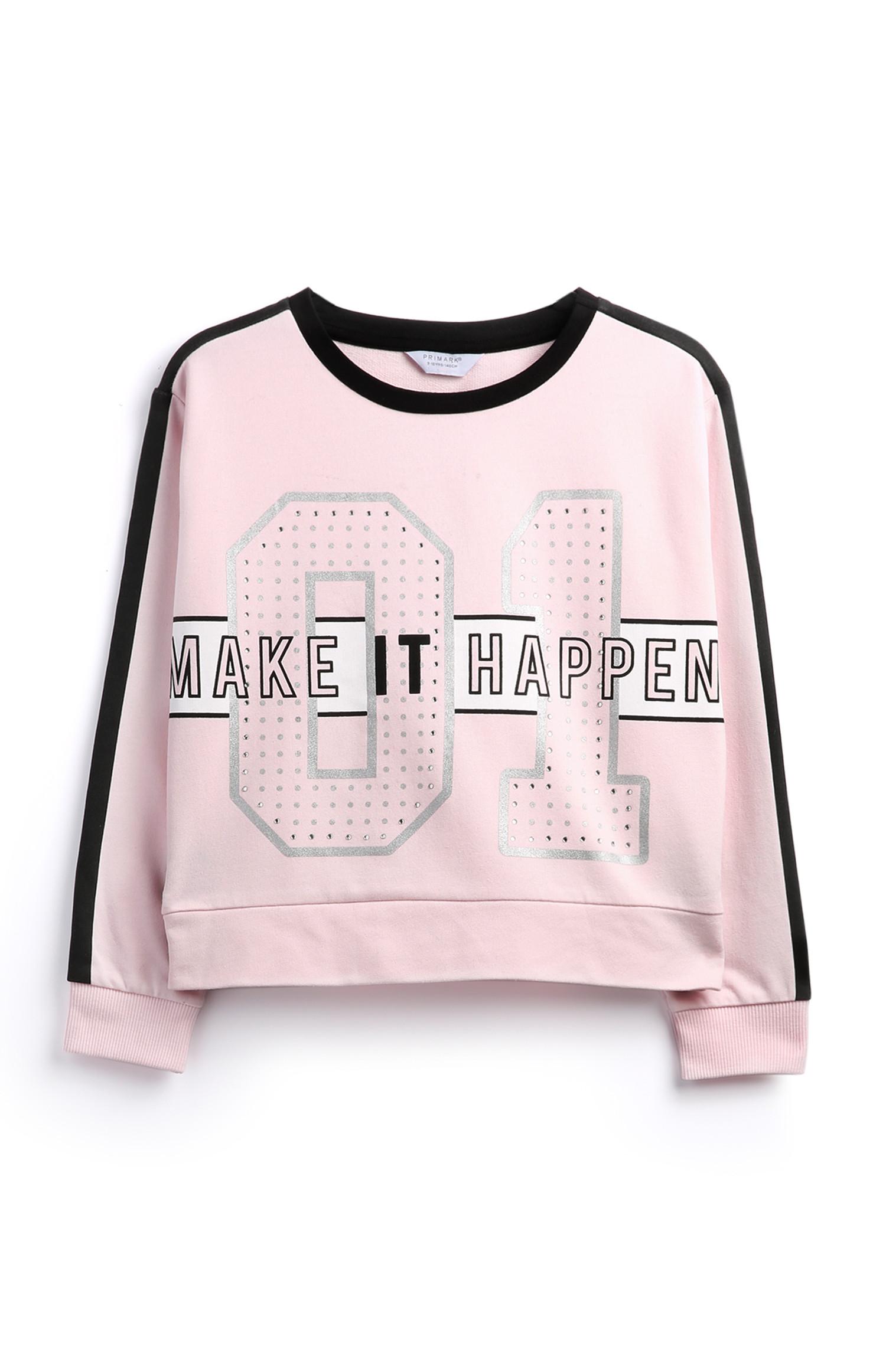 Sweatshirt mit Slogan (Teeny Girls)