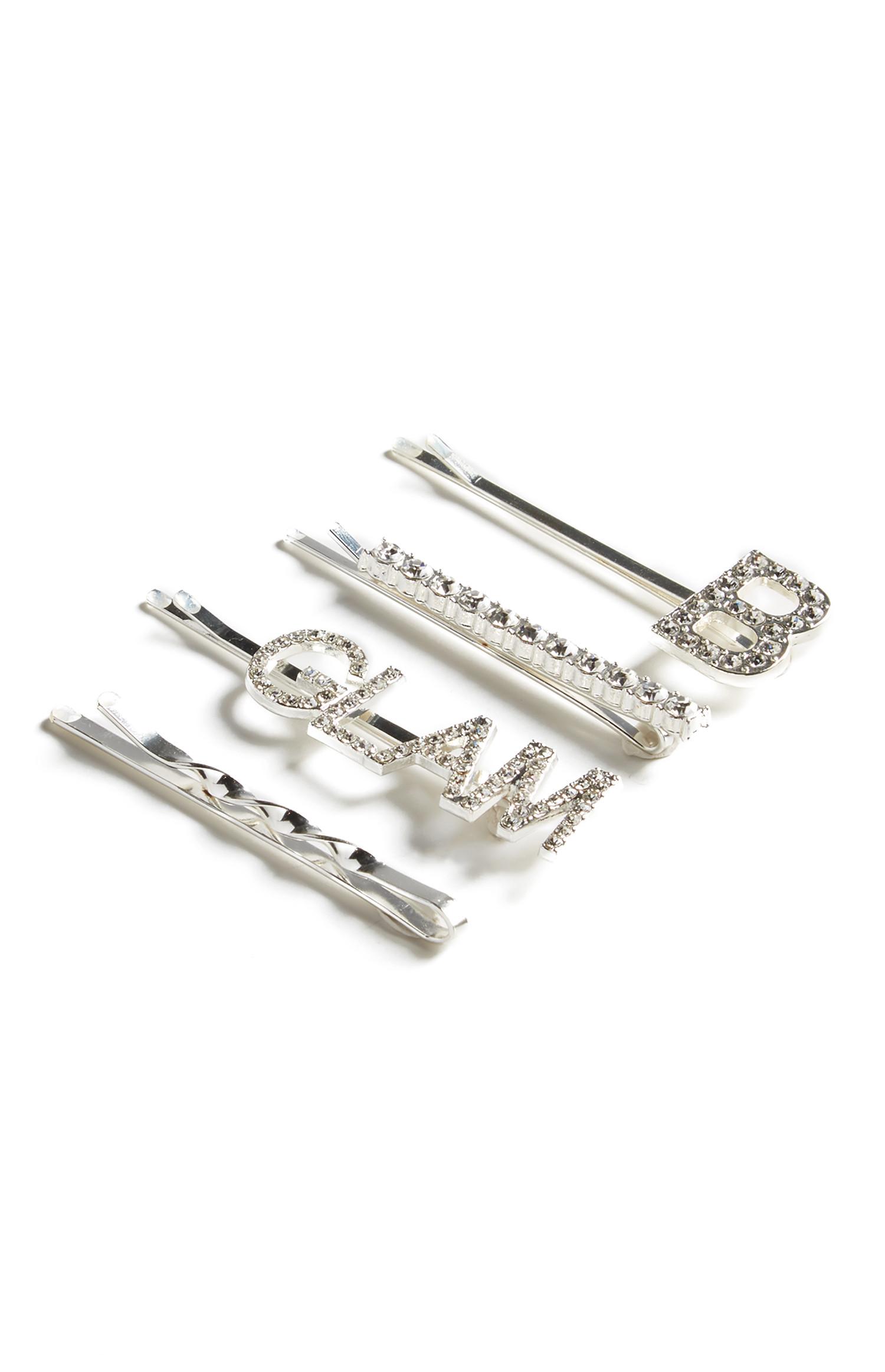 Slippers met strass, set van 4