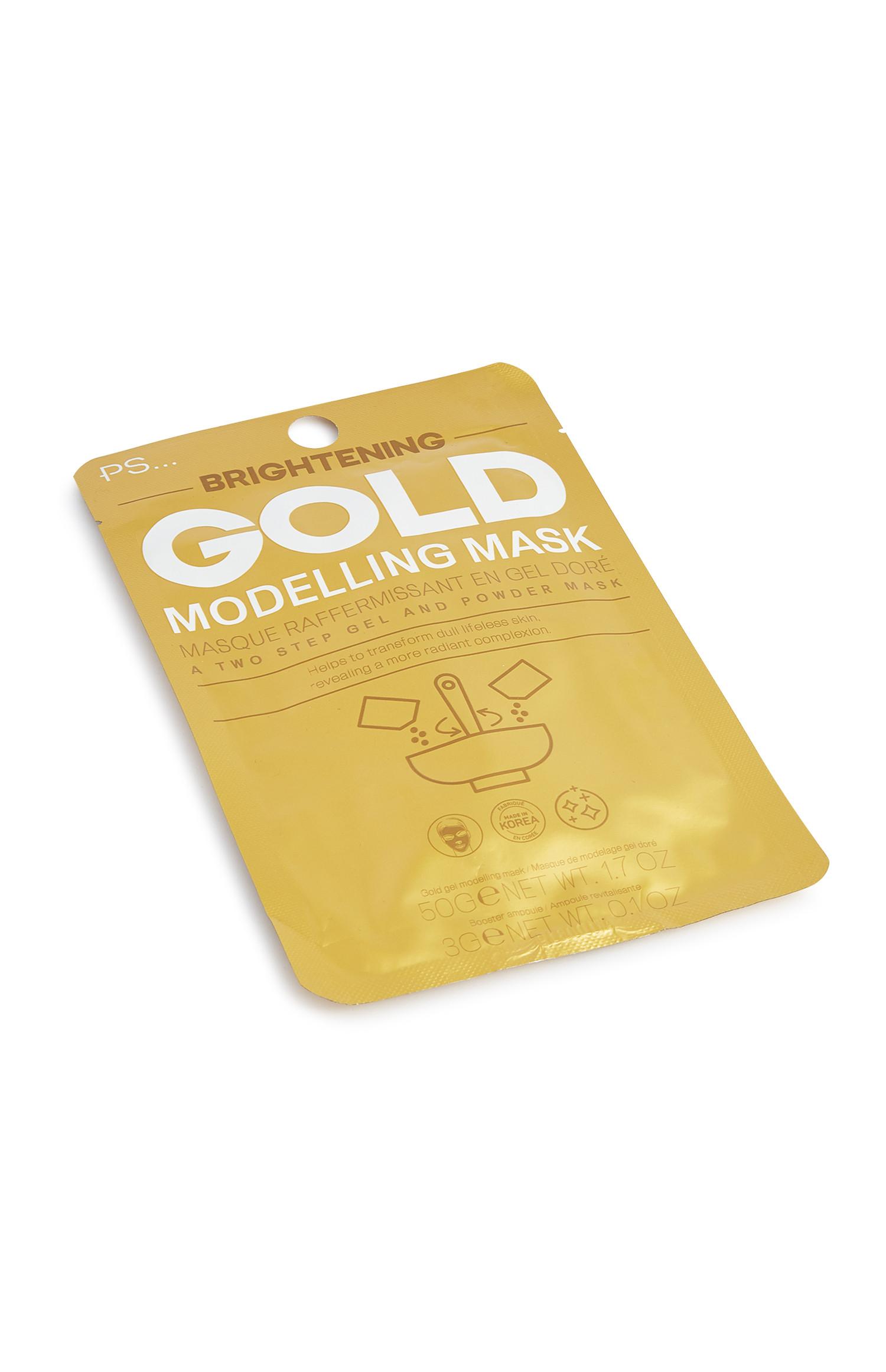 Maschera viso modellante oro