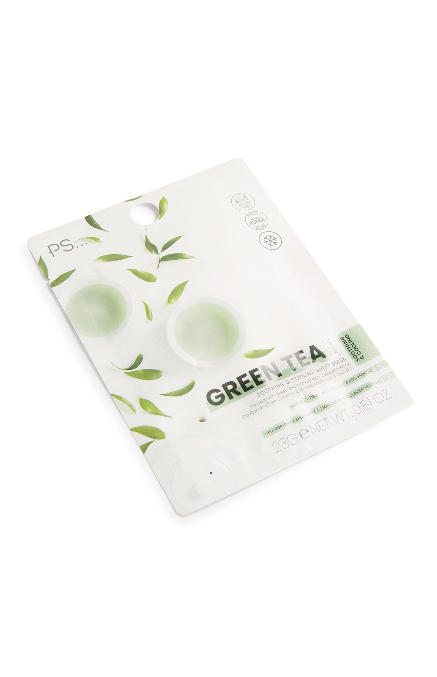 Maschera in tessuto Green Tea