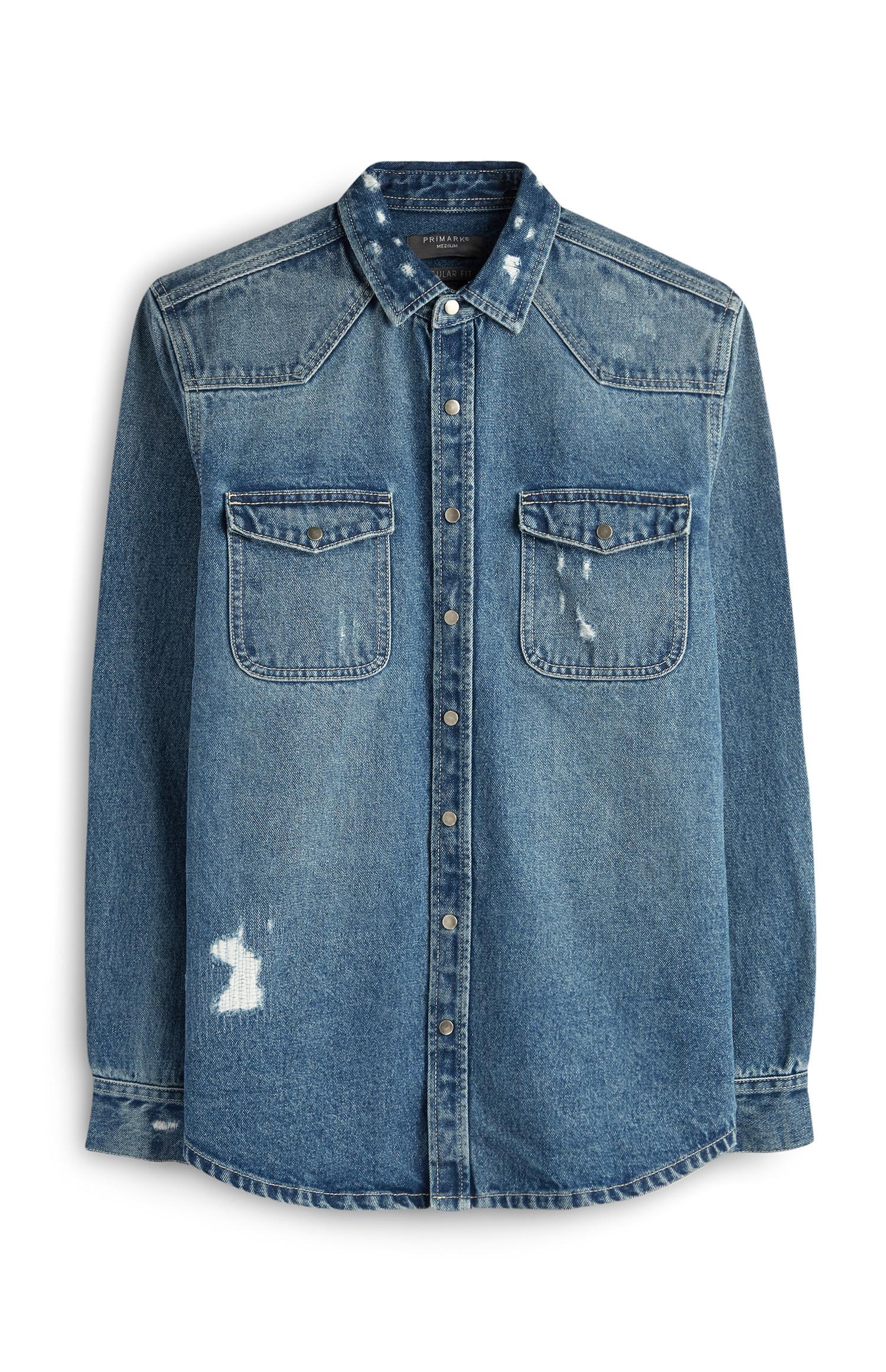 Jeanshemd im Western-Style