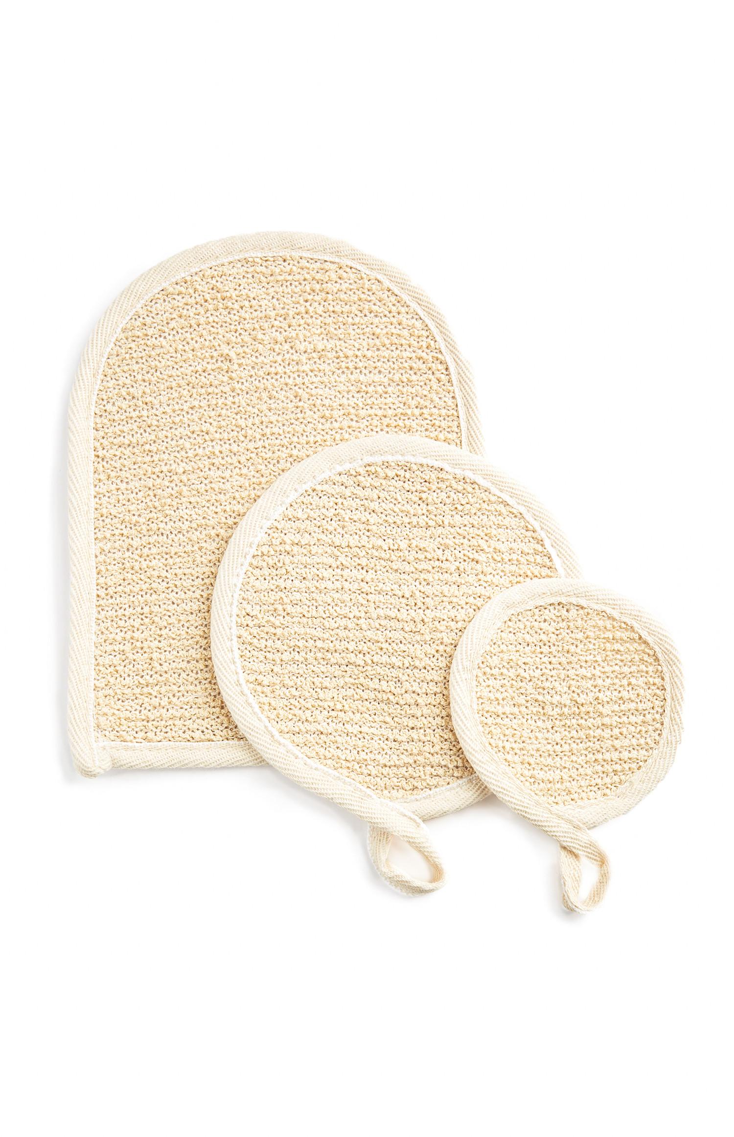 3 dischetti esfolianti naturali