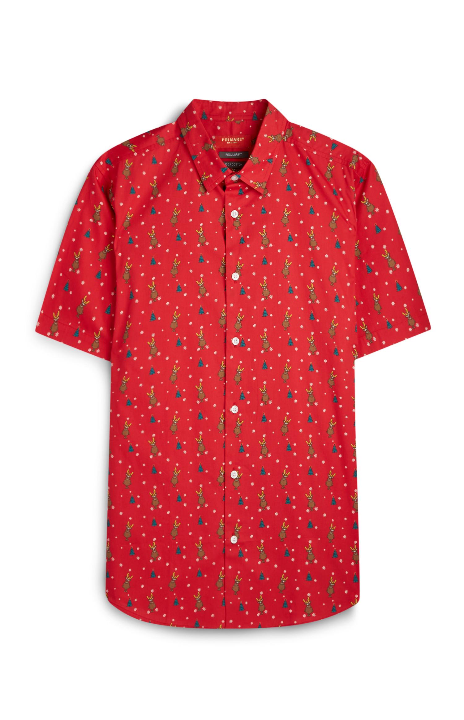 Weihnachtshemd mit Rentieren