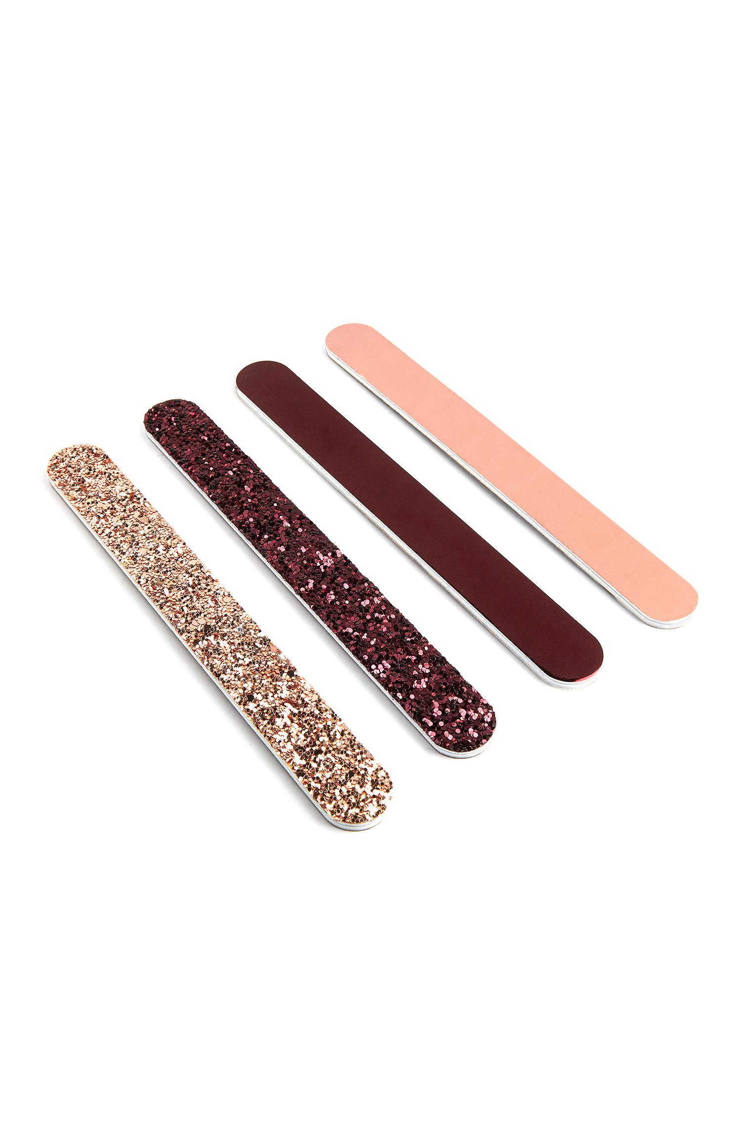 4 lime per unghie rosa e bordeaux