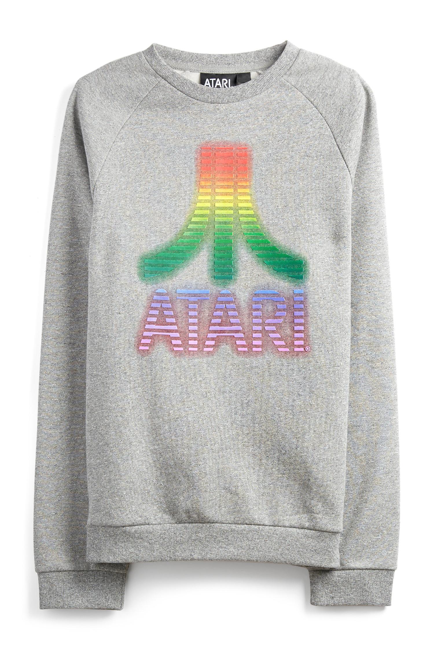 Graues „Atari“ Sweatshirt