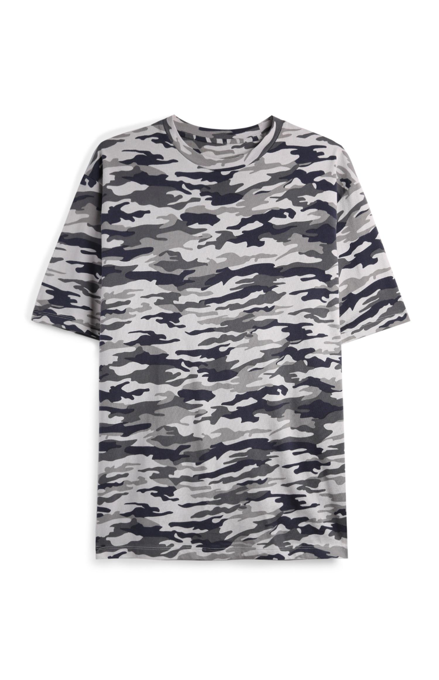 T-Shirt mit Tarnmuster