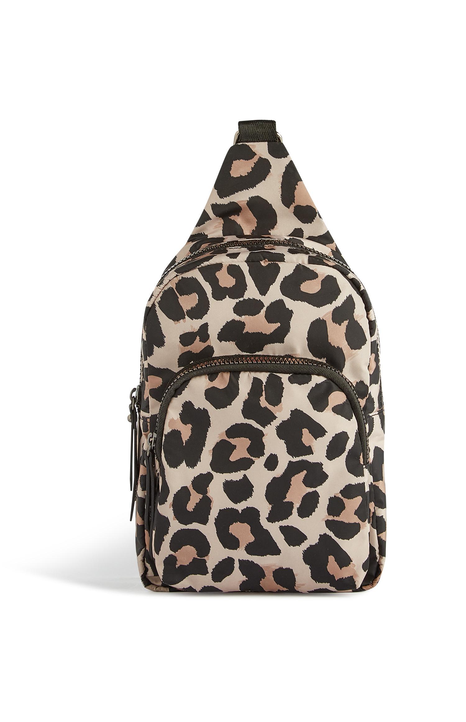 Schoudertas met Cheetah-print