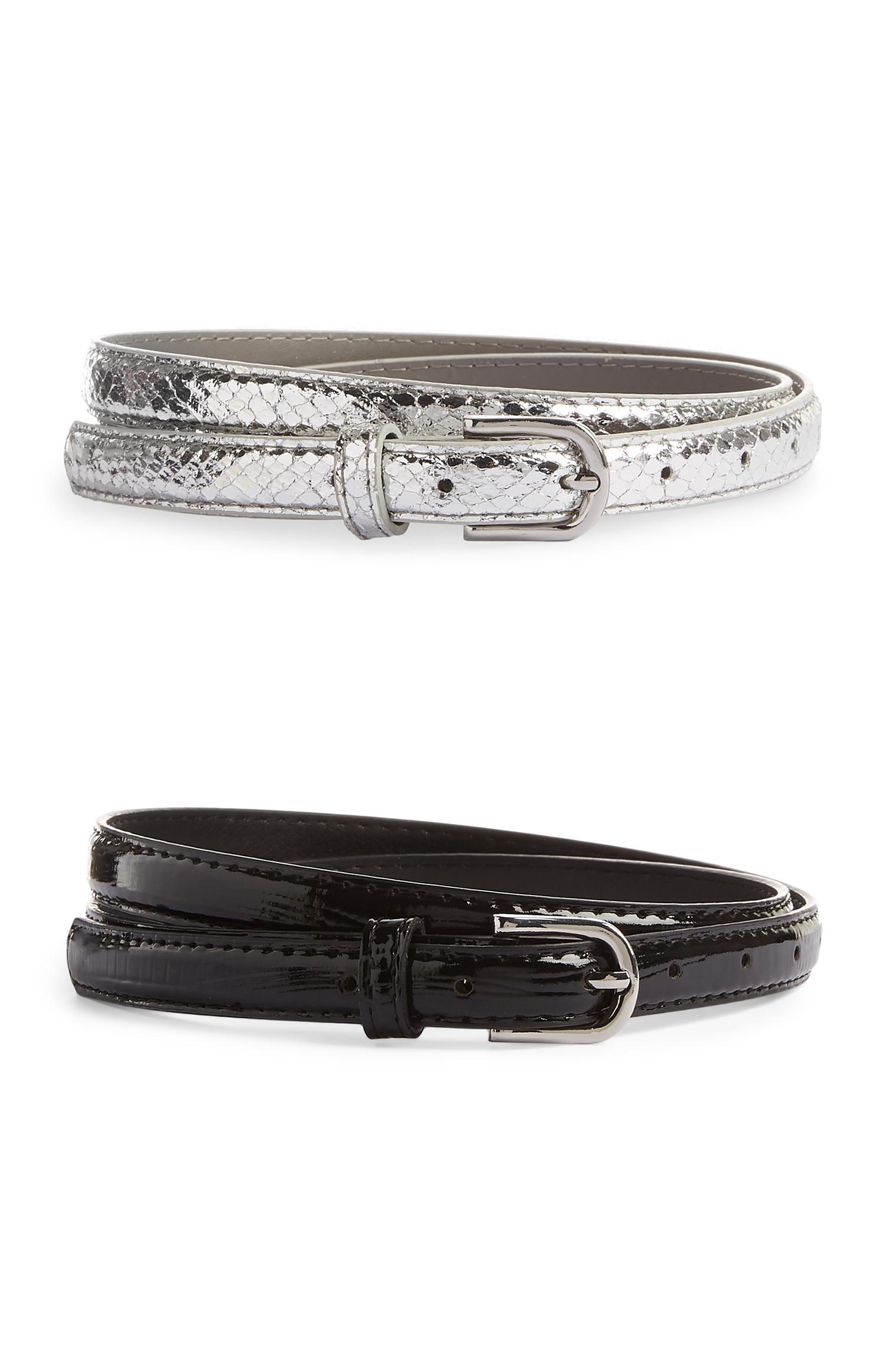 Dunne riemen, set van 2