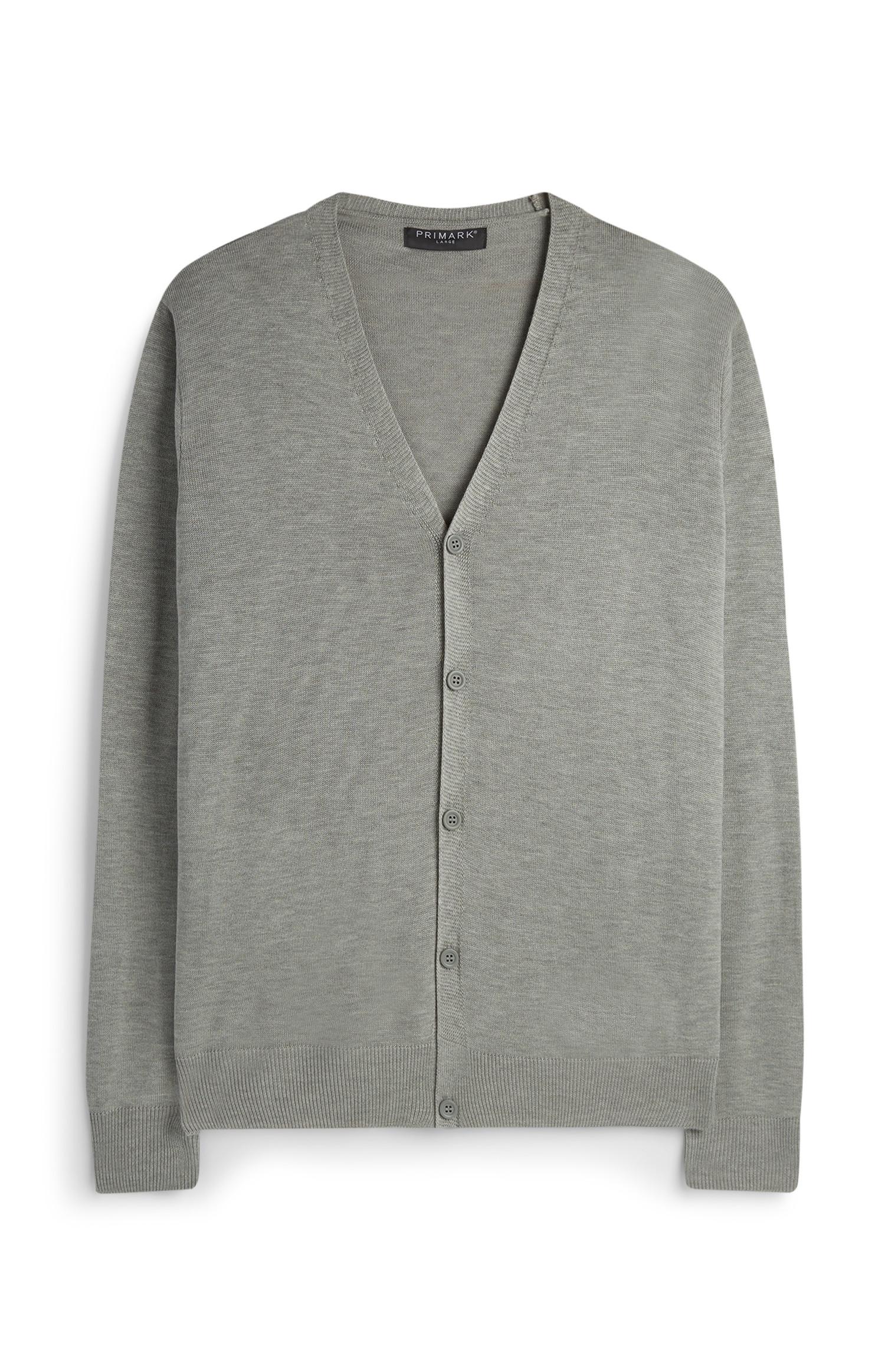 Grauer Cardigan