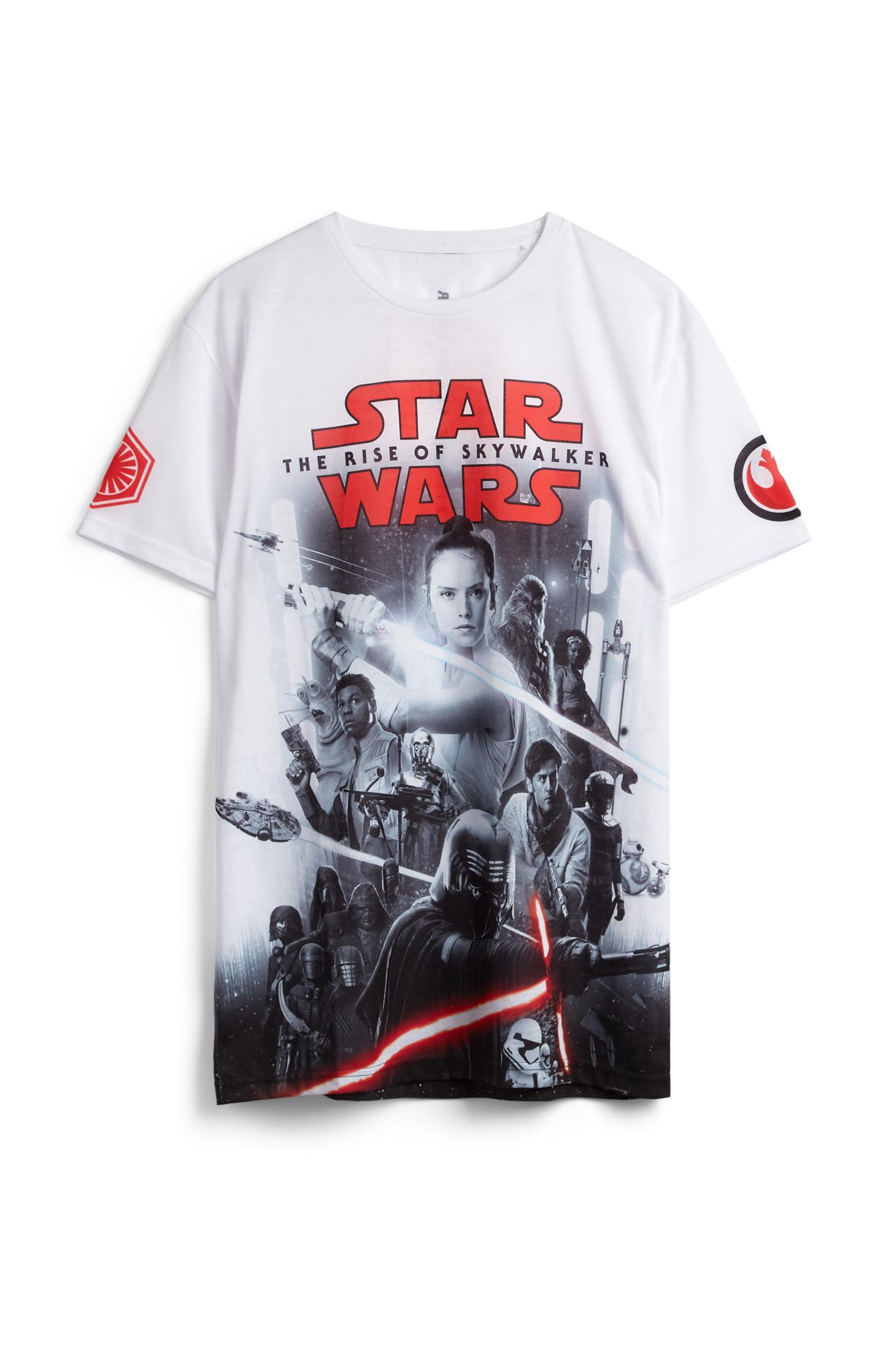 Weißes „Star Wars“ T-Shirt