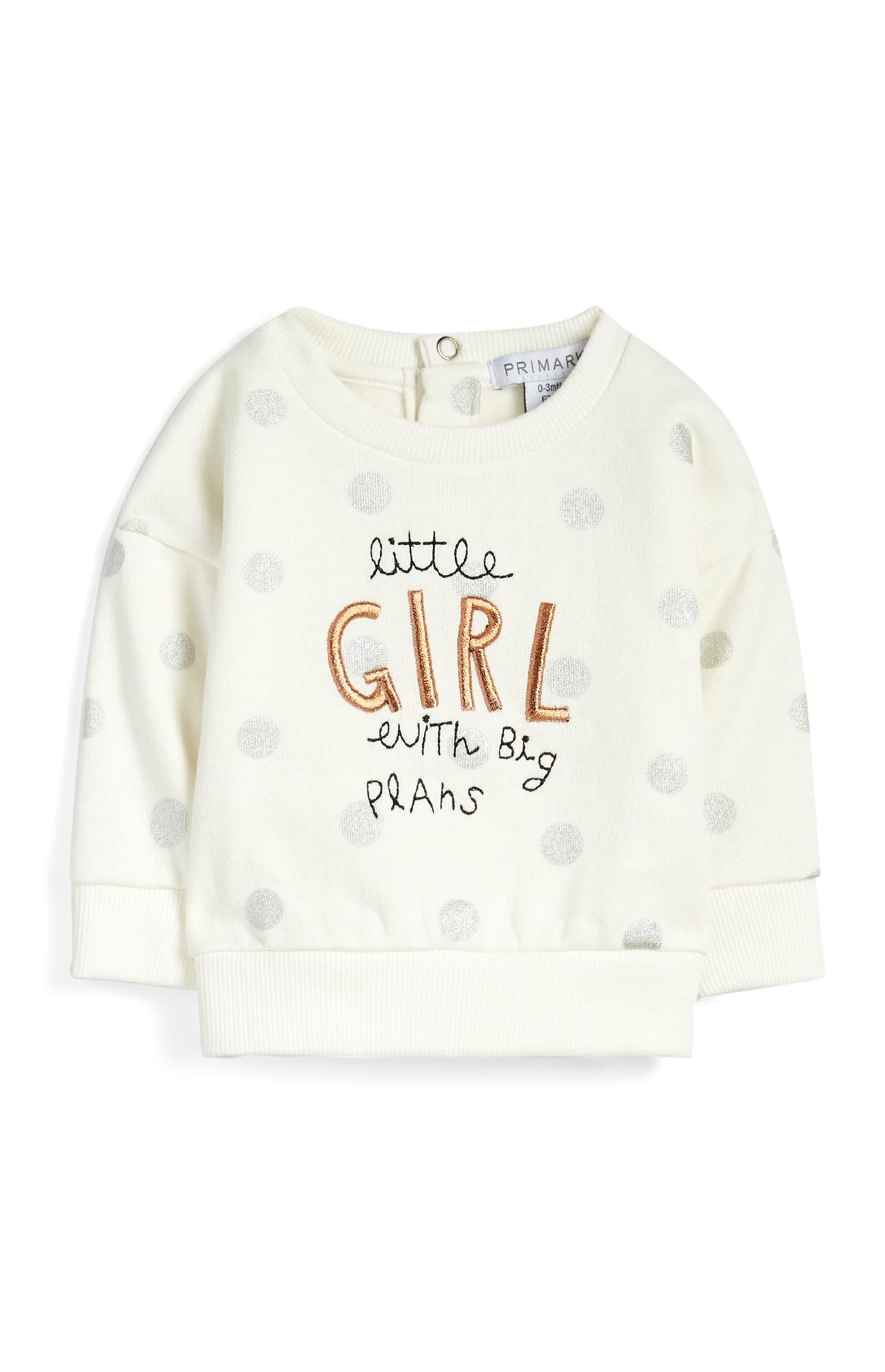 Felpa a pois da bimba