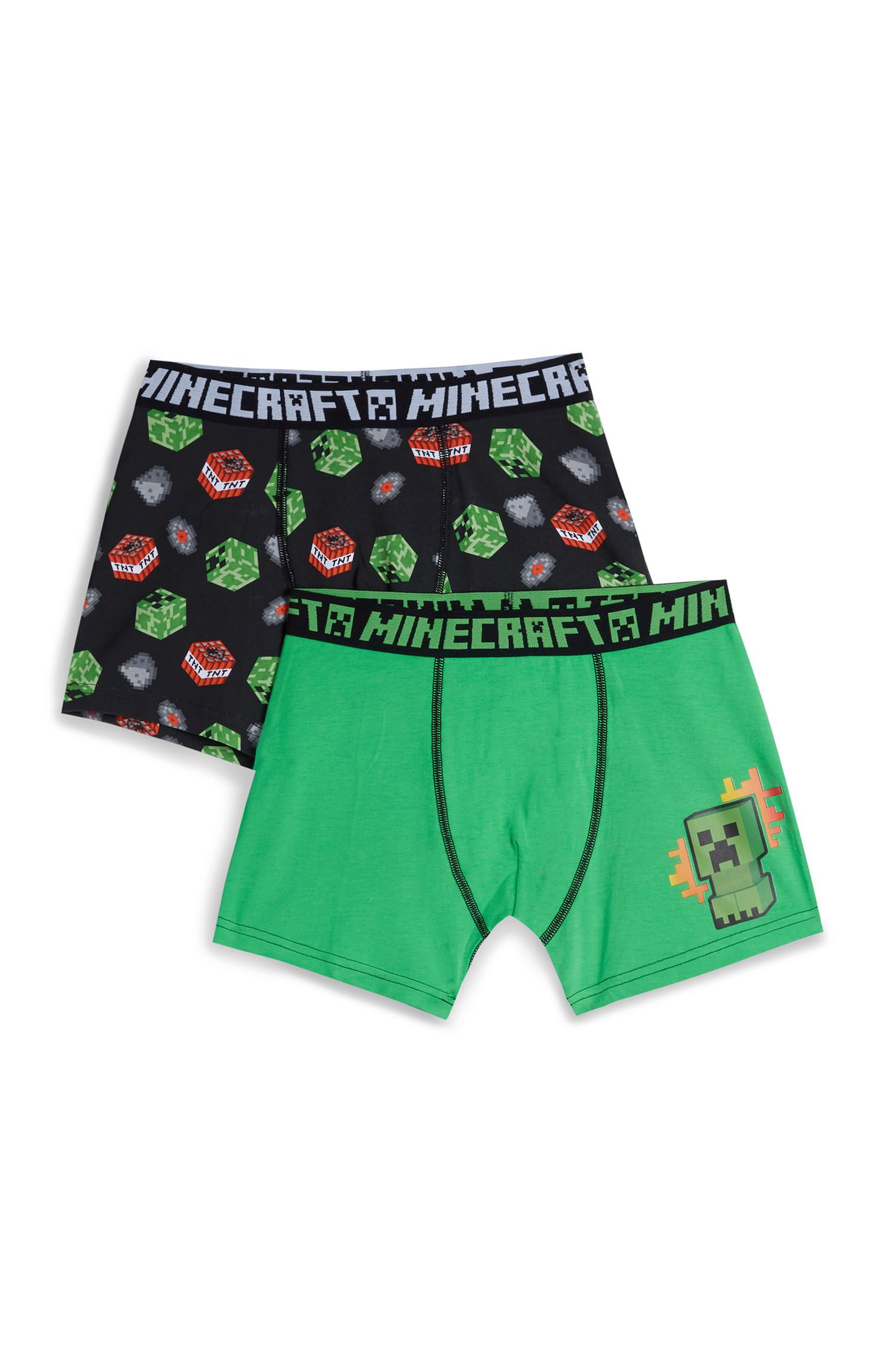 „Minecraft“ Boxershorts, 2er-Pack