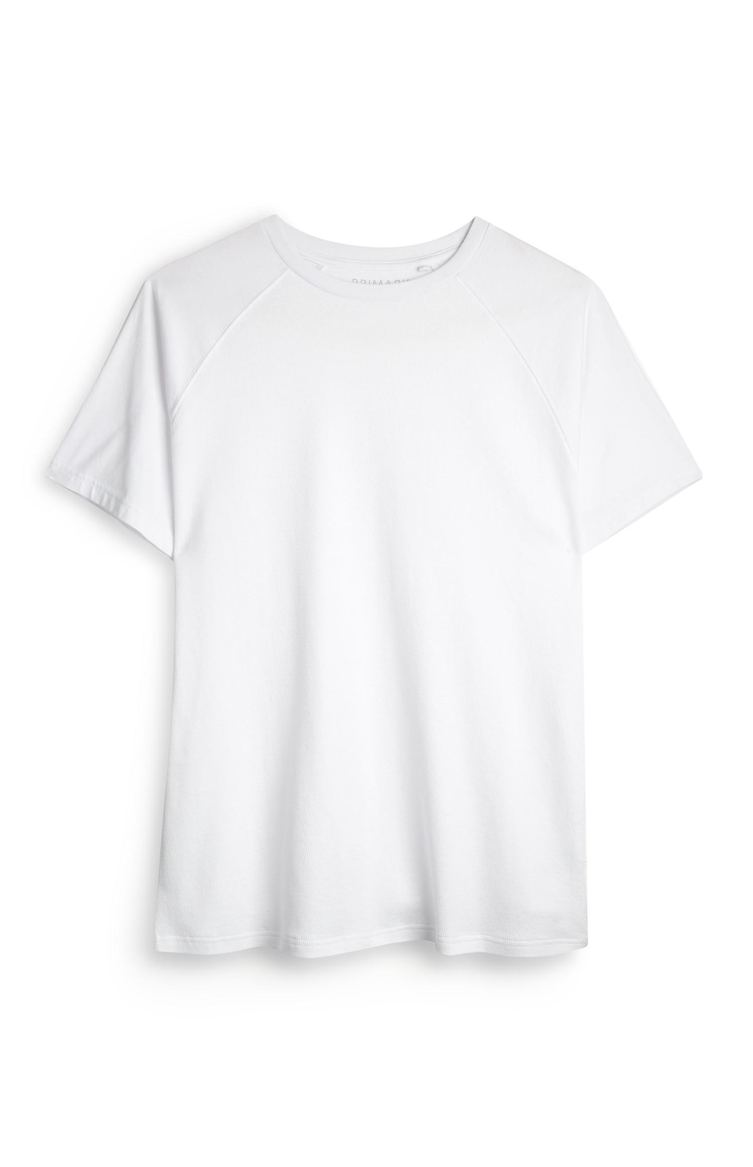 Weites Bio-T-Shirt, weiß