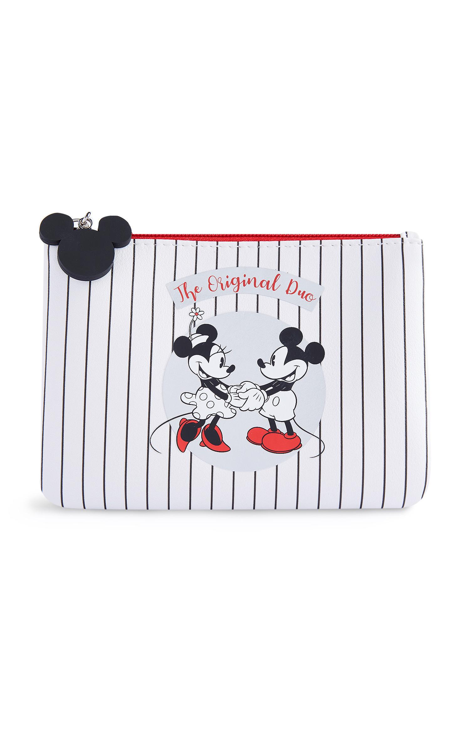 Wit Mickey- en Minnietasje