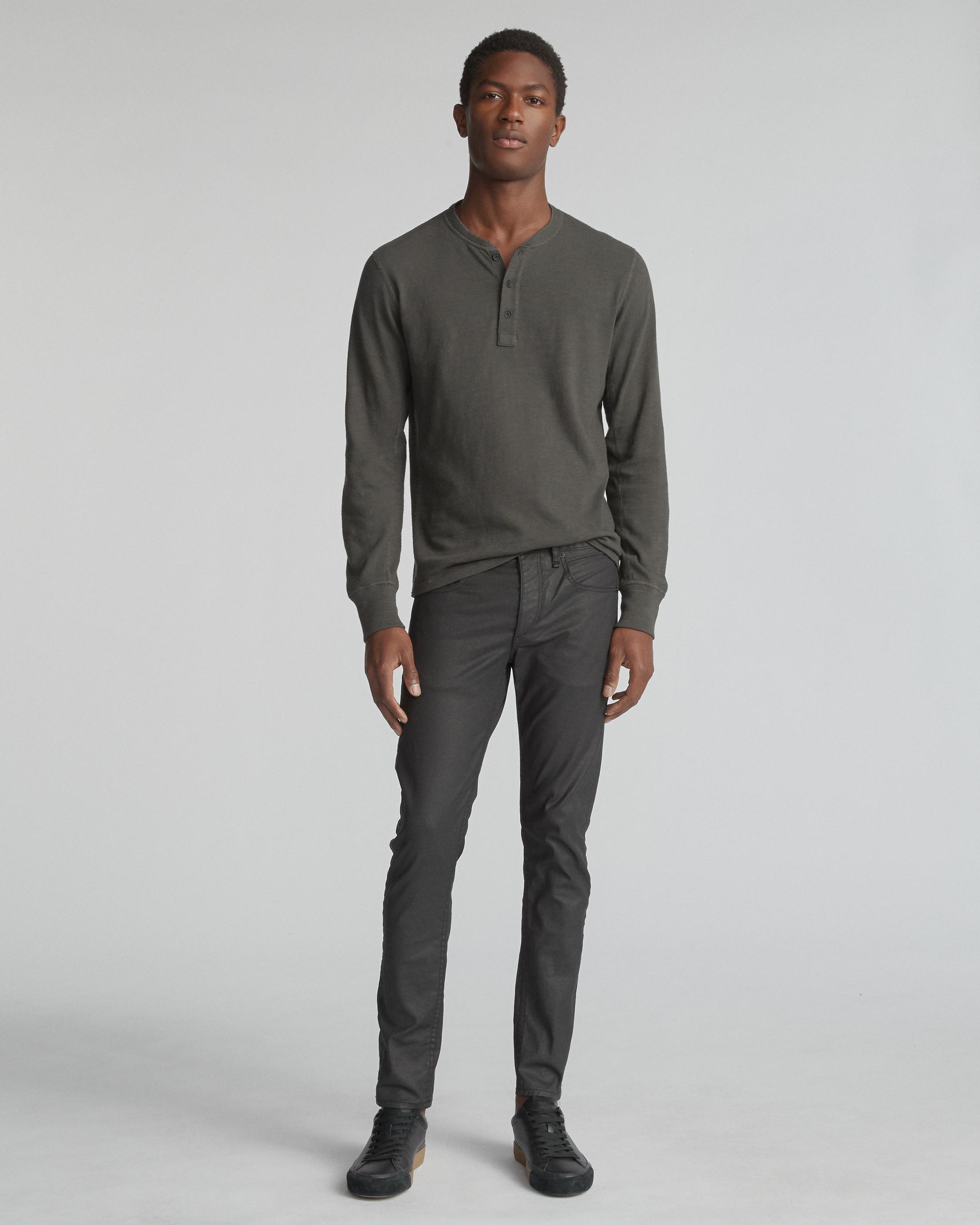 rag and bone coated jeans