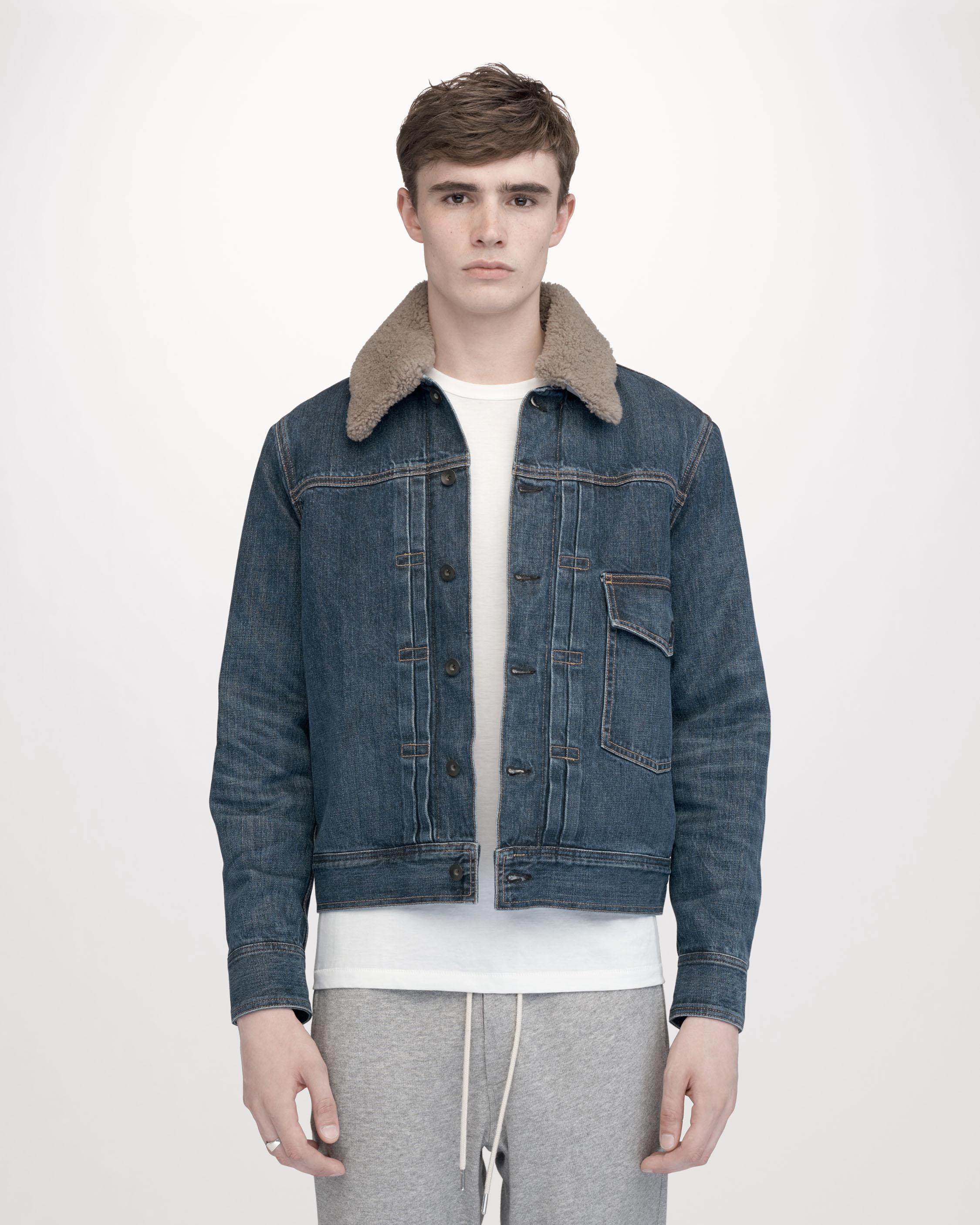 rag and bone jean jacket mens