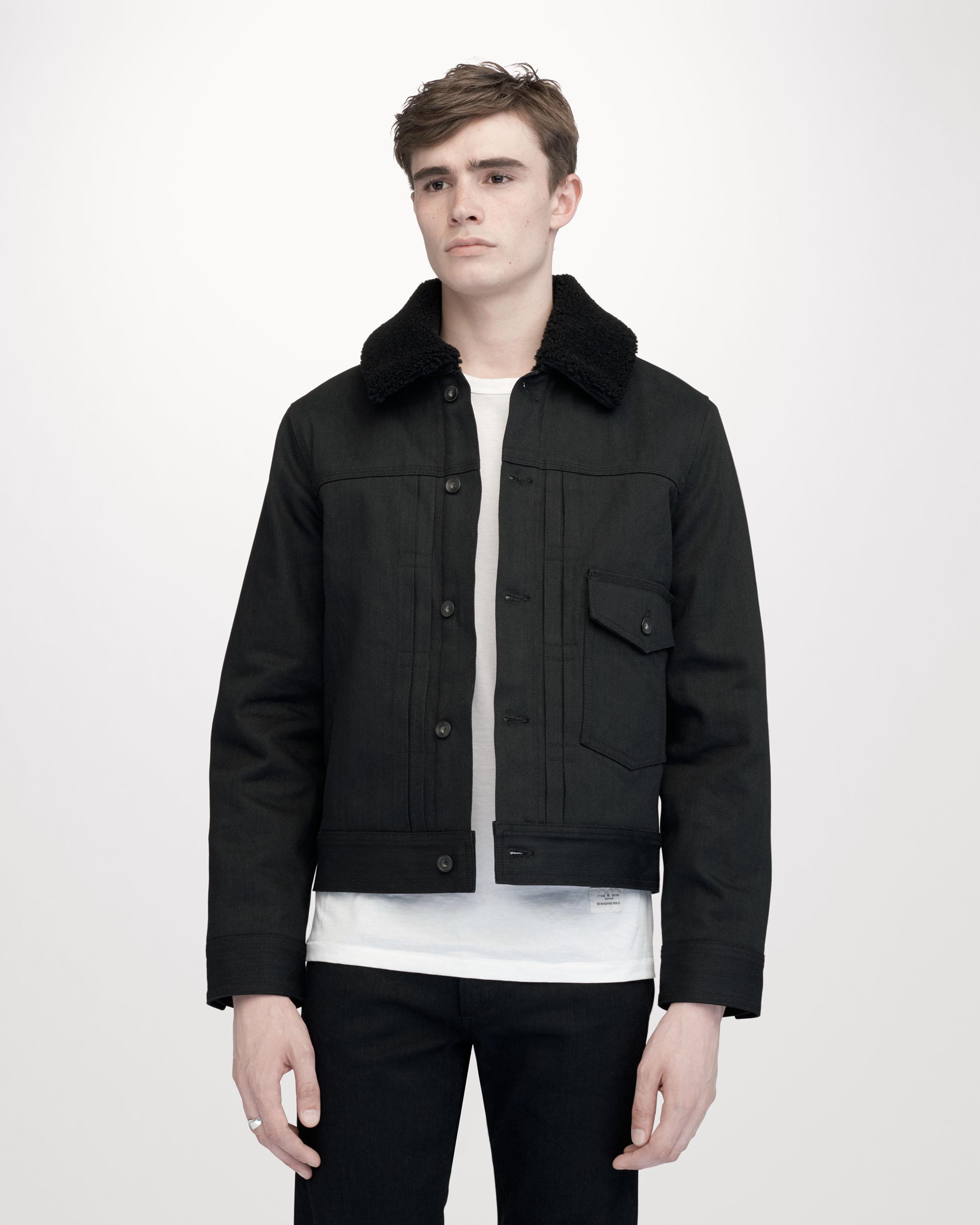 rag and bone shearling coat