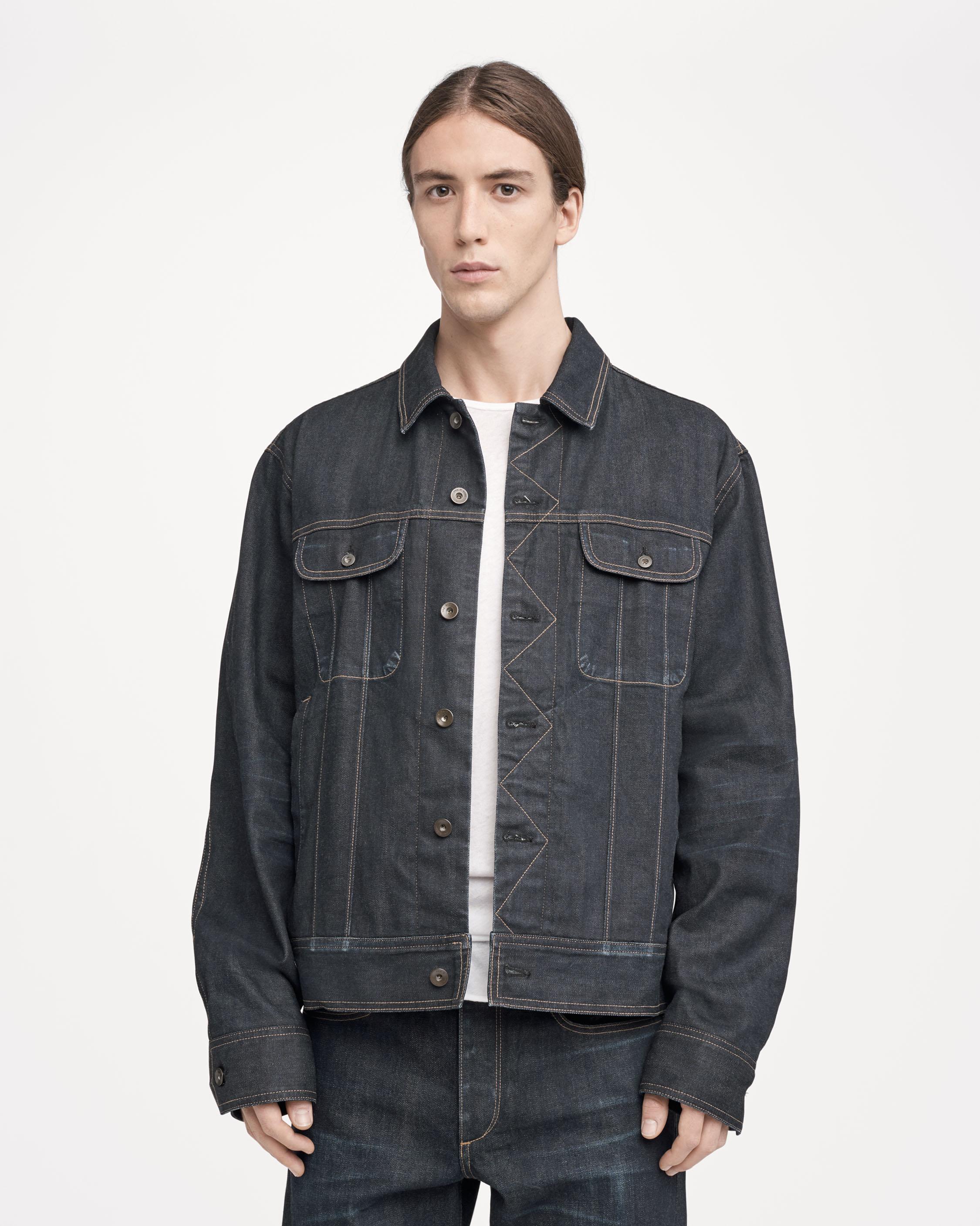 rag and bone selvedge denim jacket