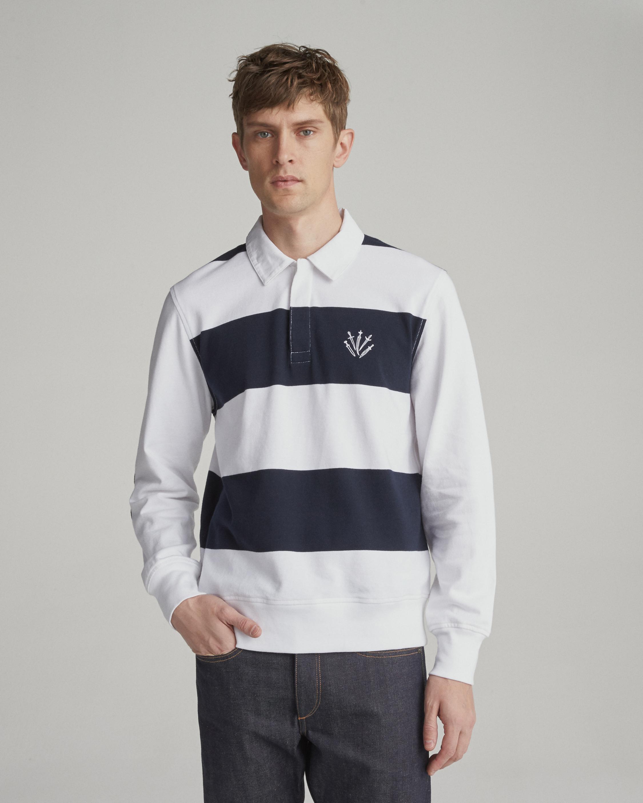 rag and bone rugby shirt