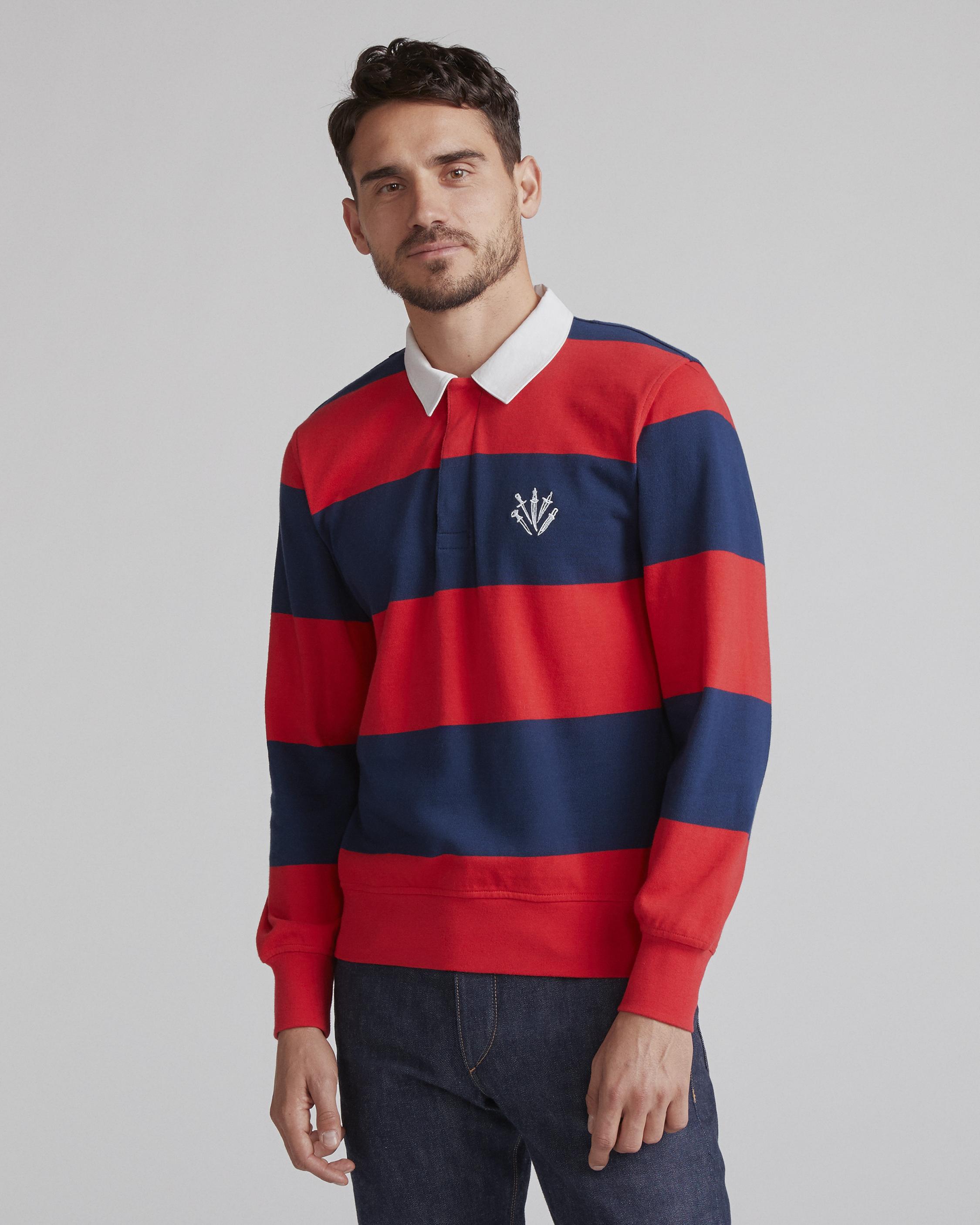 rag and bone rugby shirt