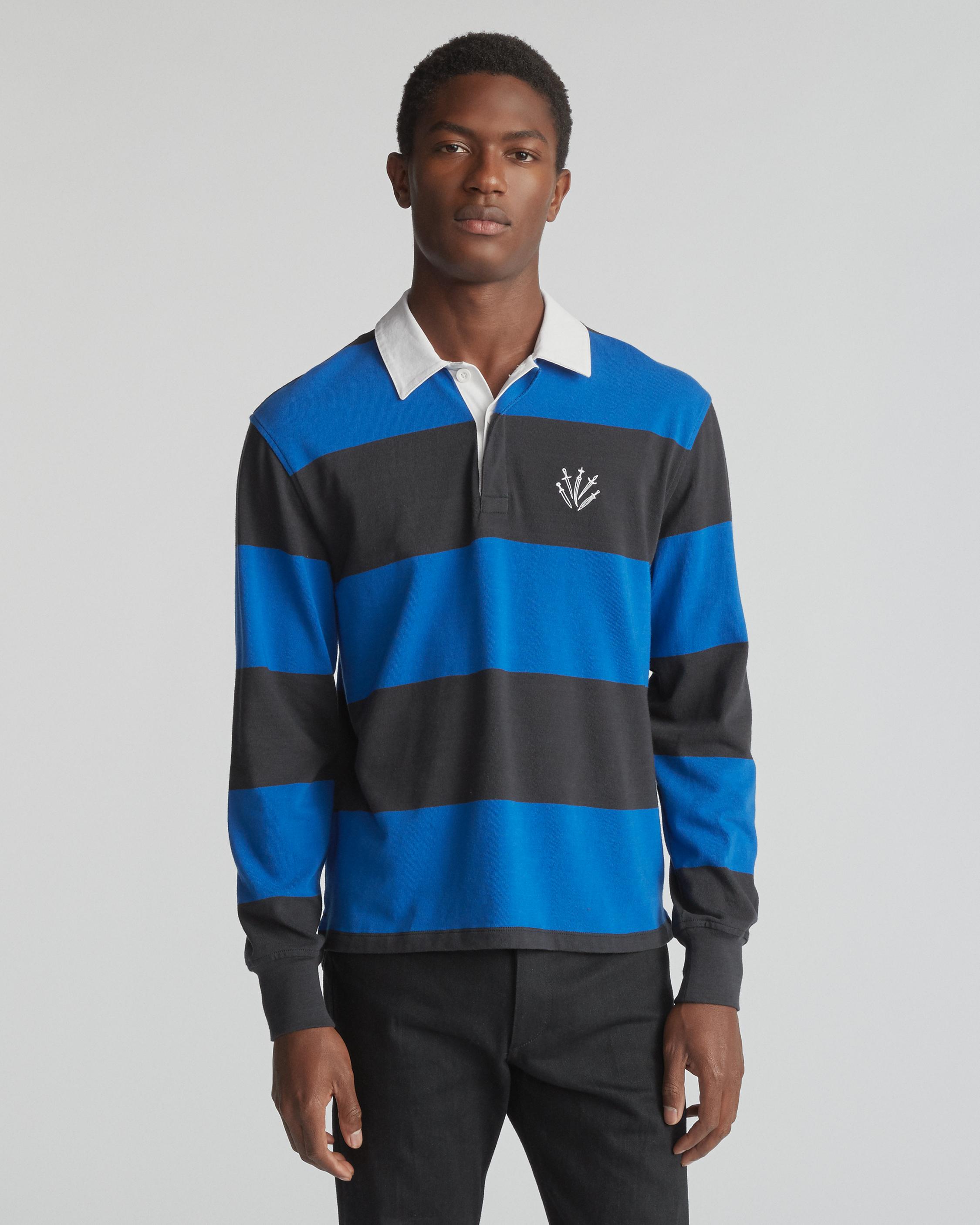 rag and bone rugby shirt