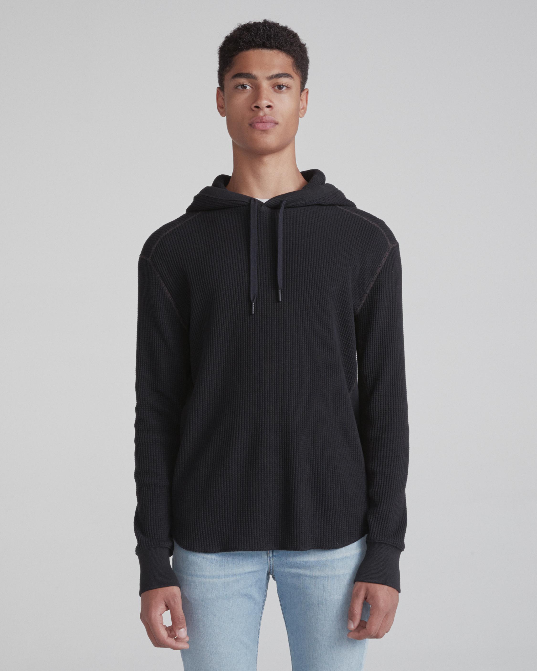 Waffle Hoodie Men Sweaters rag & bone