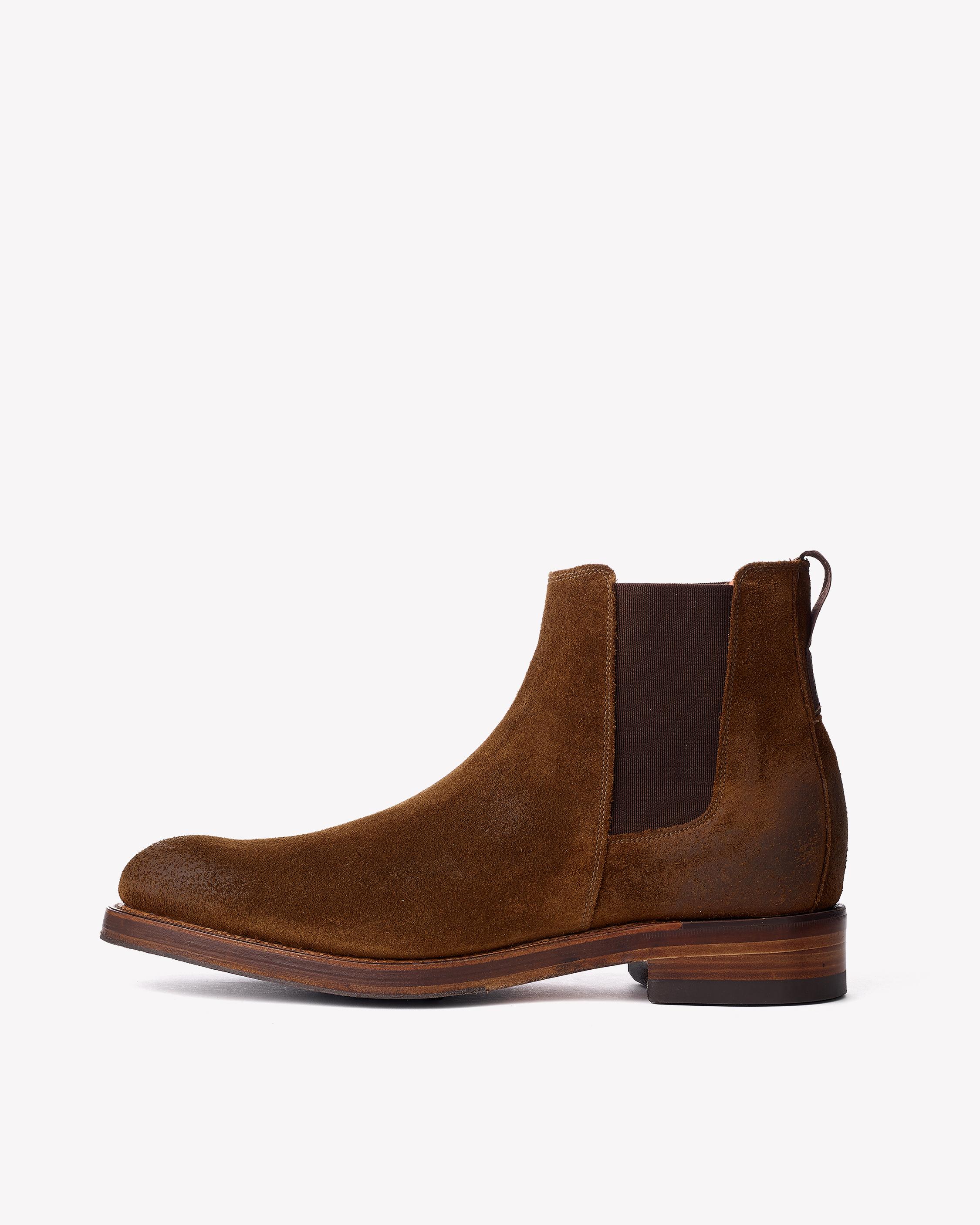 rag and bone walker suede chelsea boot