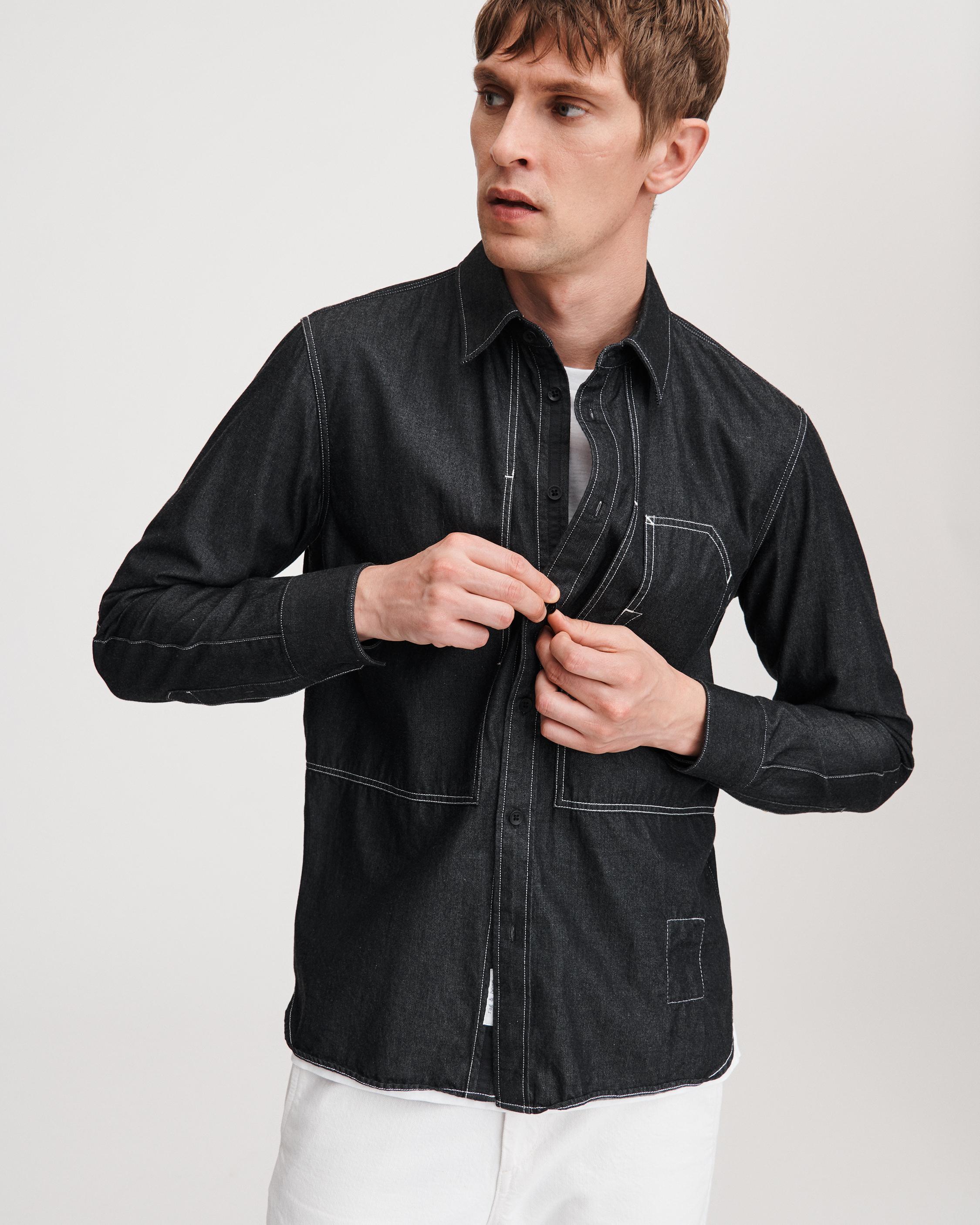 rag and bone black shirt