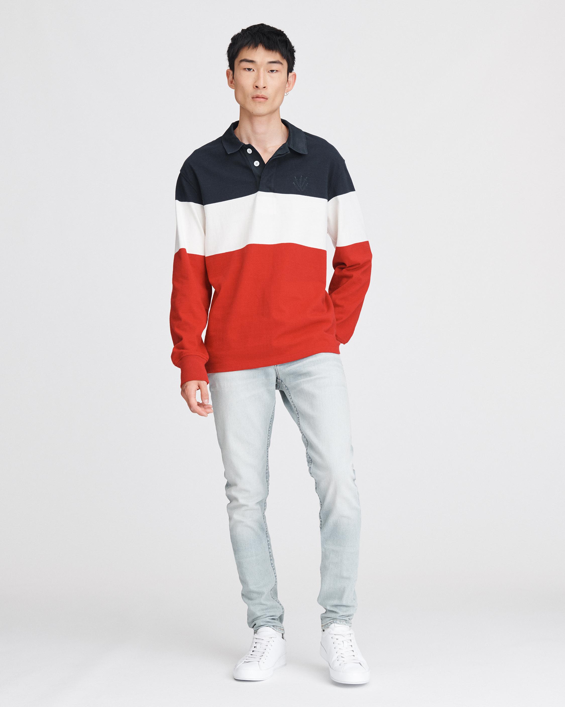 rag and bone rugby shirt