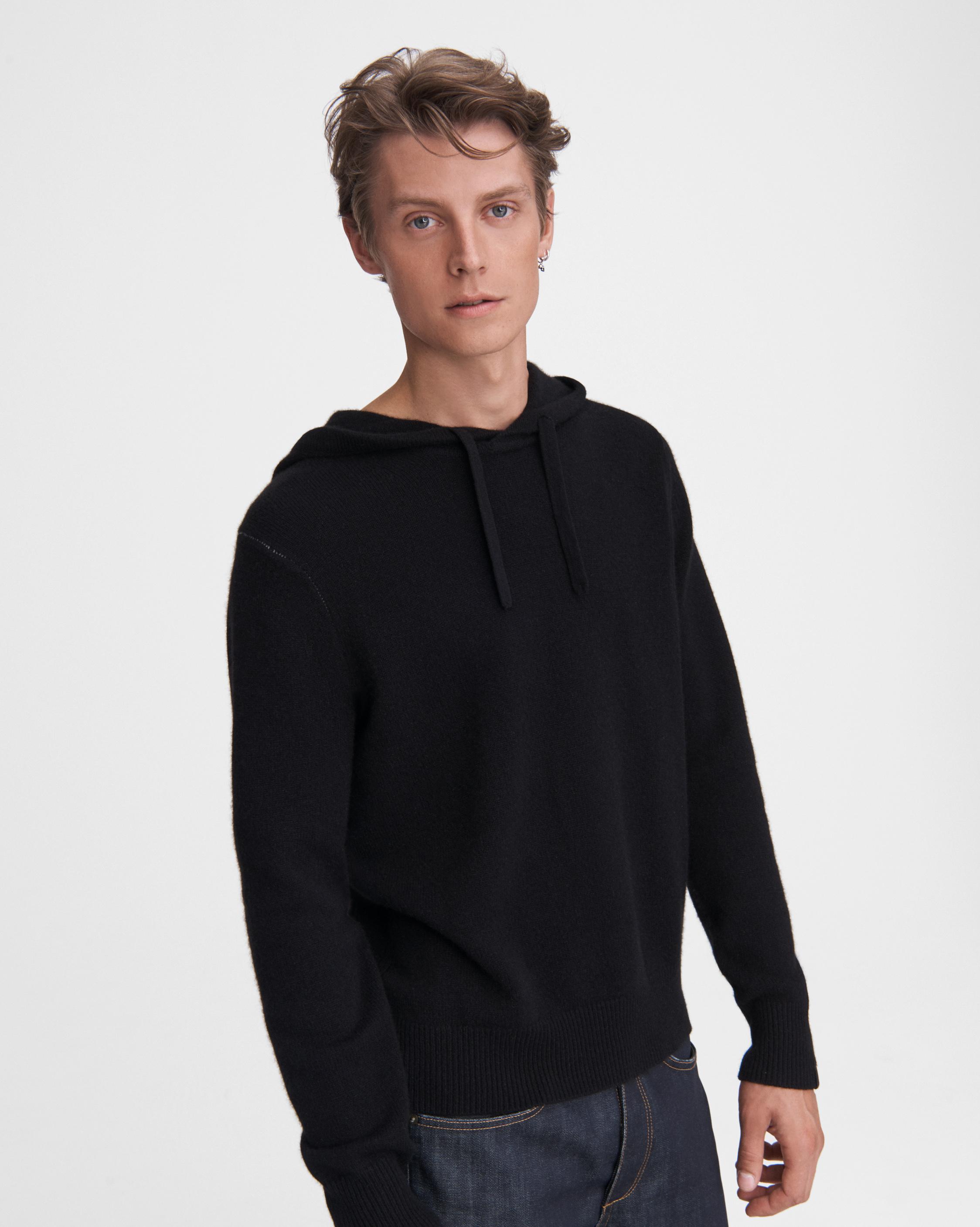 rag and bone black hoodie