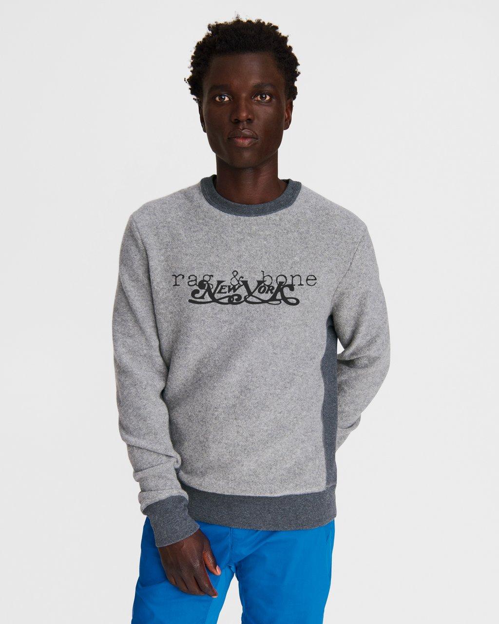 New York Reversible Eco Wool Sweatshirt