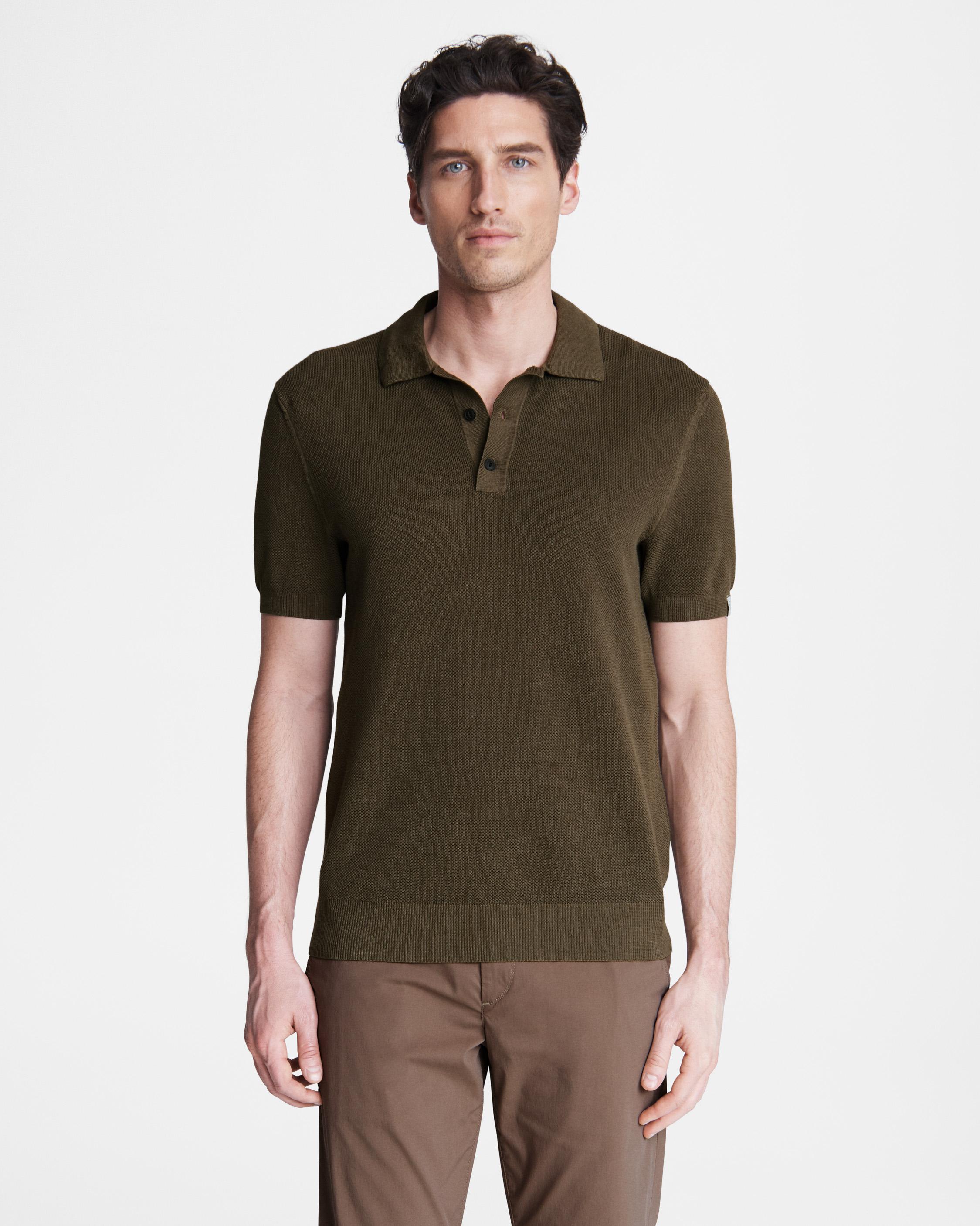 Hemp Cotton Pique Polo Apparel Polos rag & bone