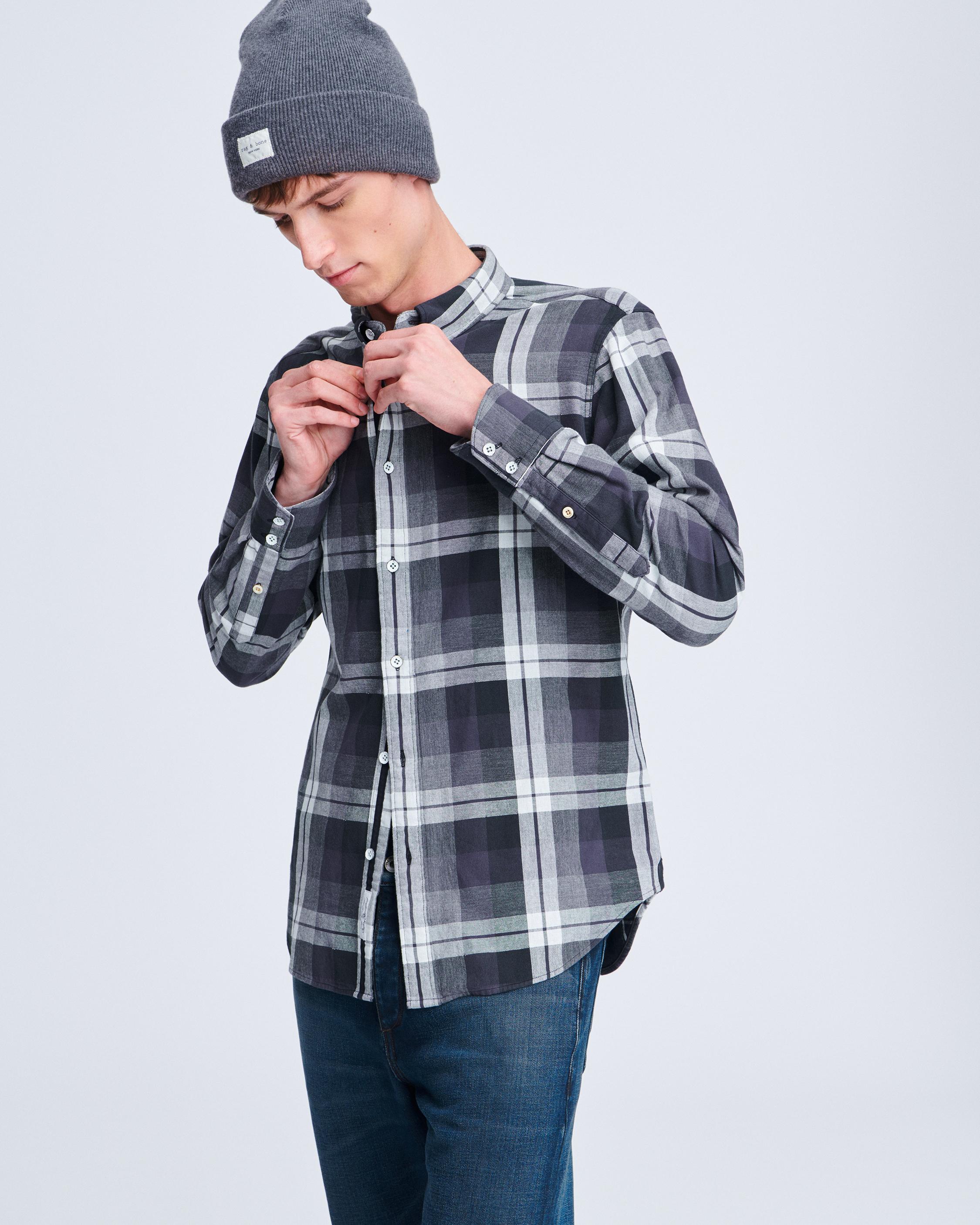 rag and bone plaid shirt