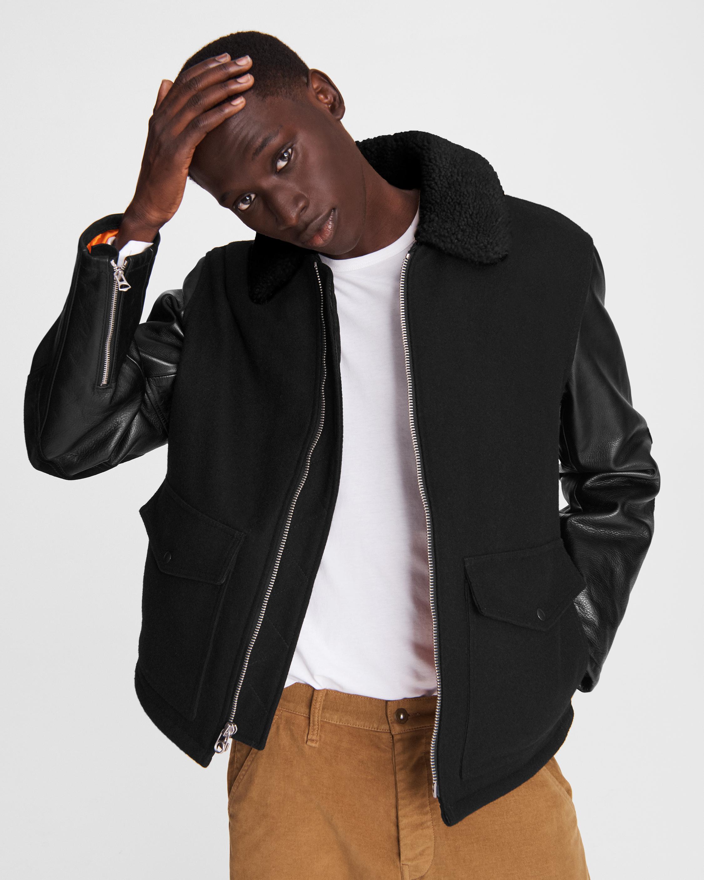 rag and bone schott leather jacket