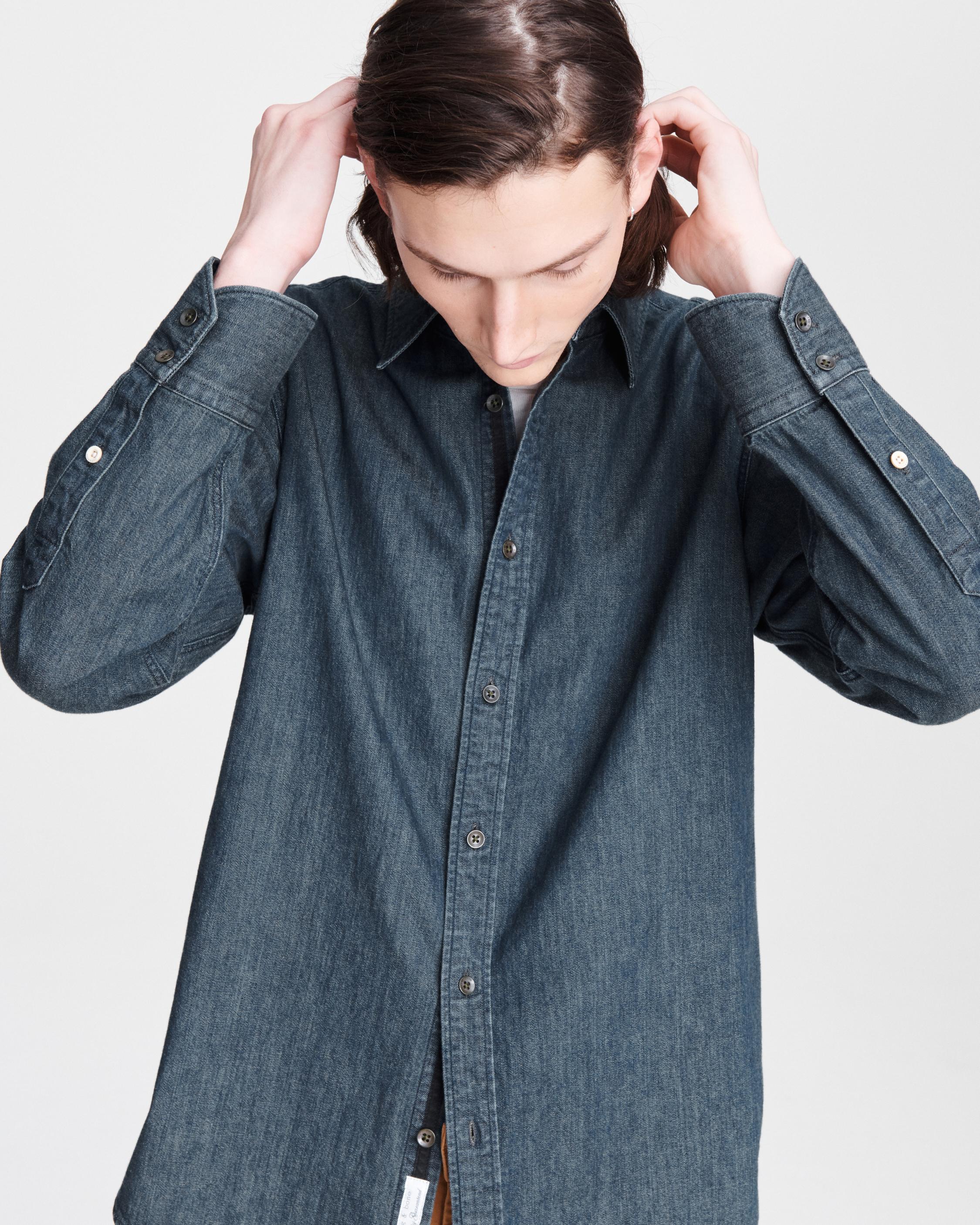 rag and bone denim shirt