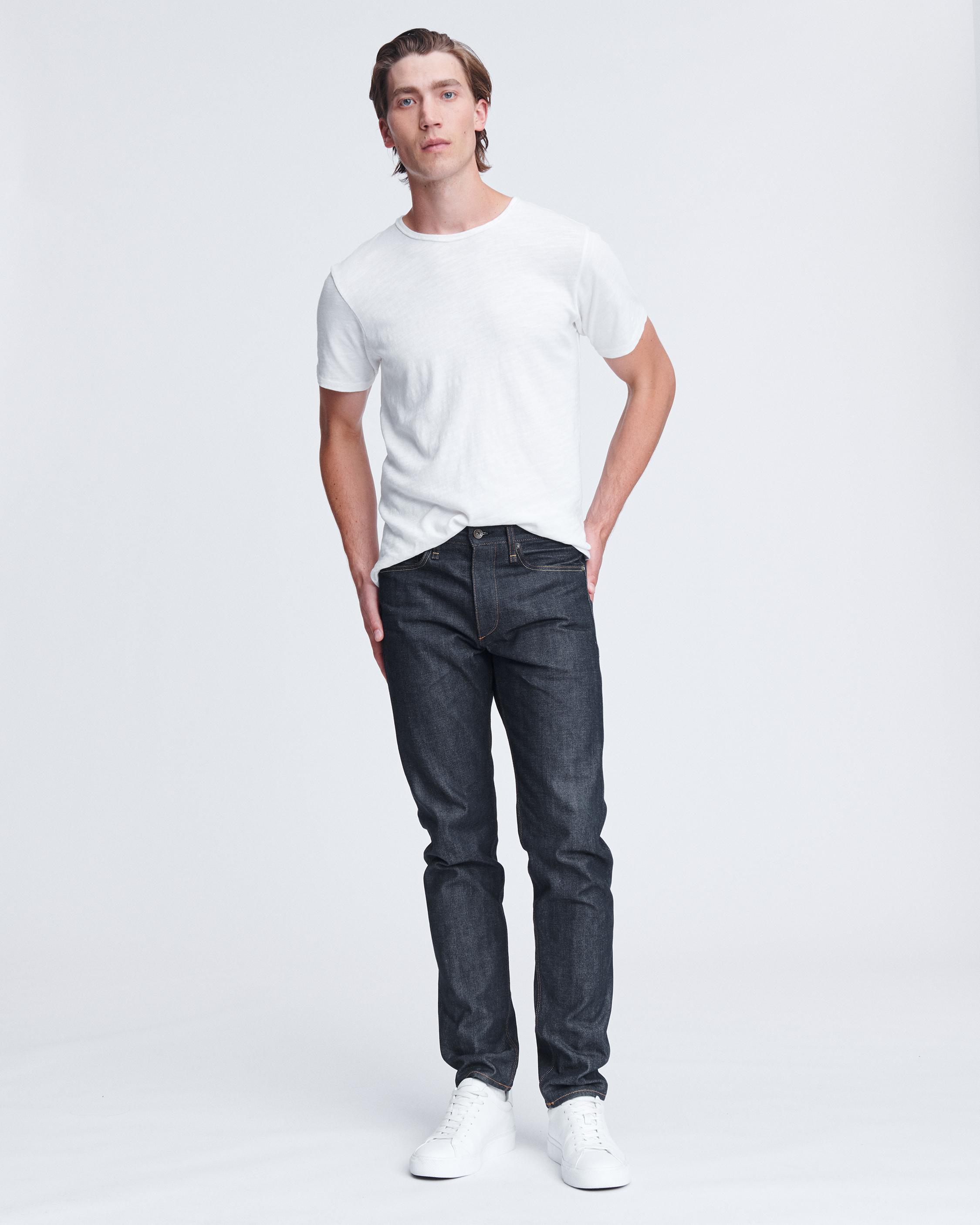 levi's 511 slim fit ripped jeans