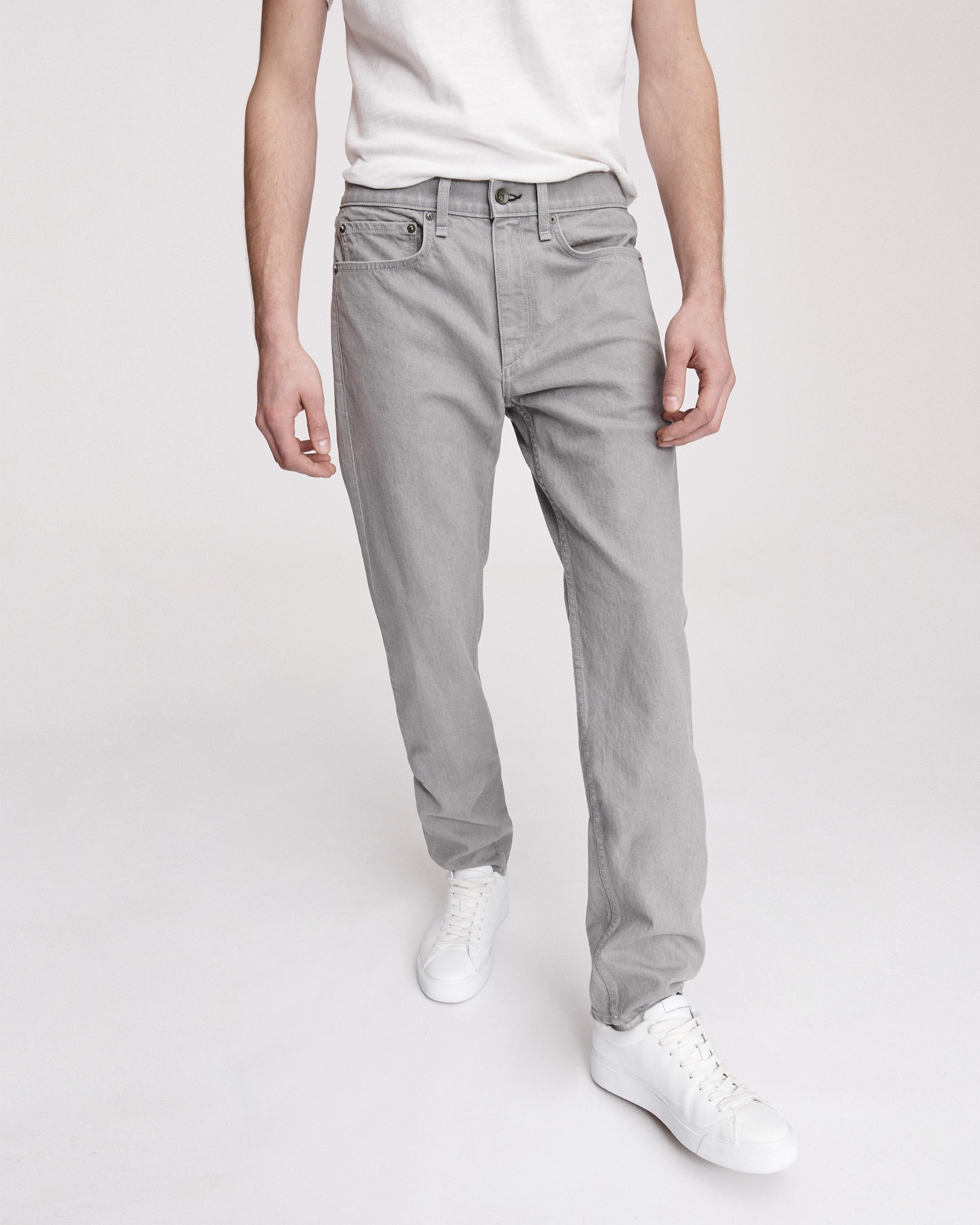 mens light grey jeans