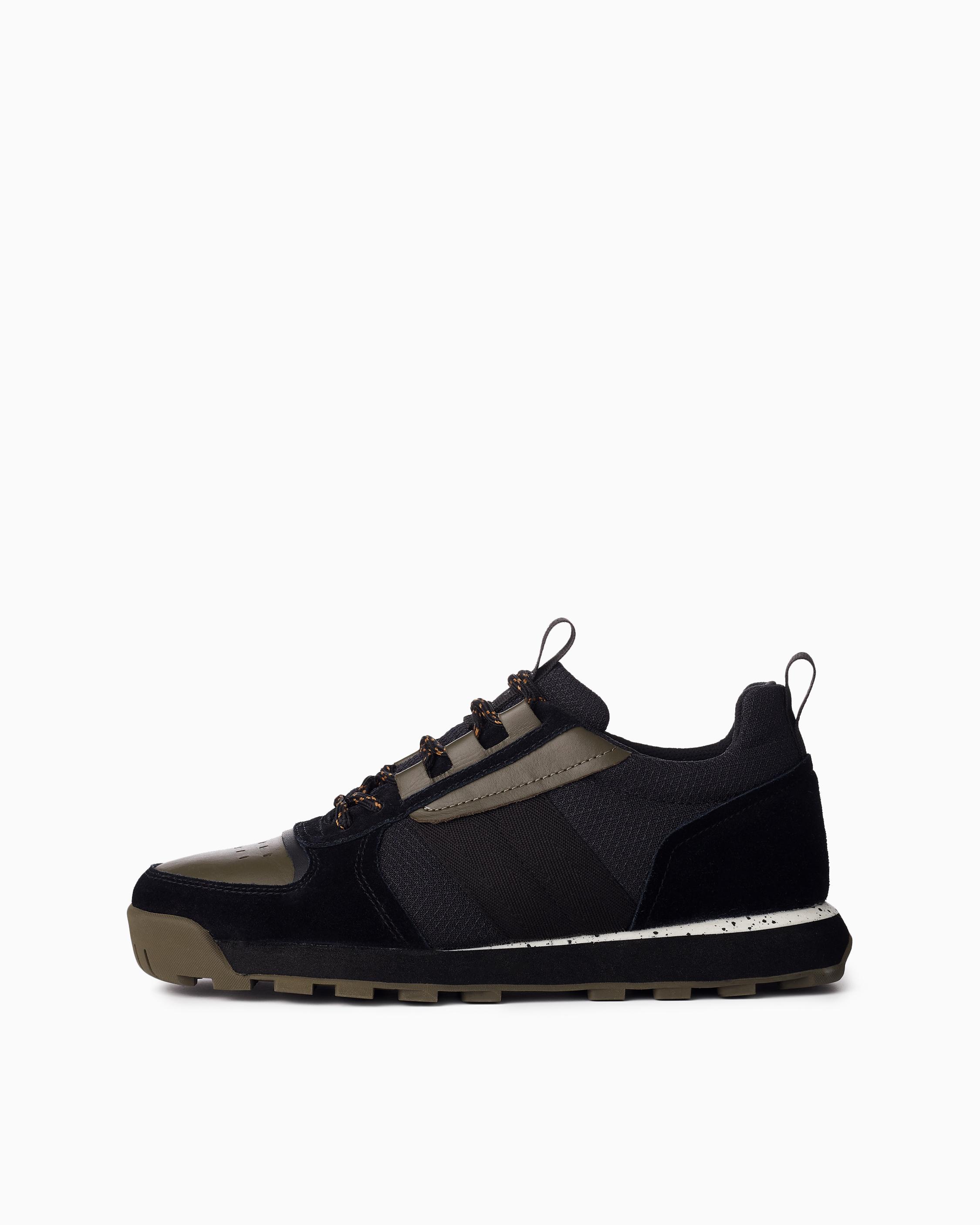 rag and bone black leather sneakers