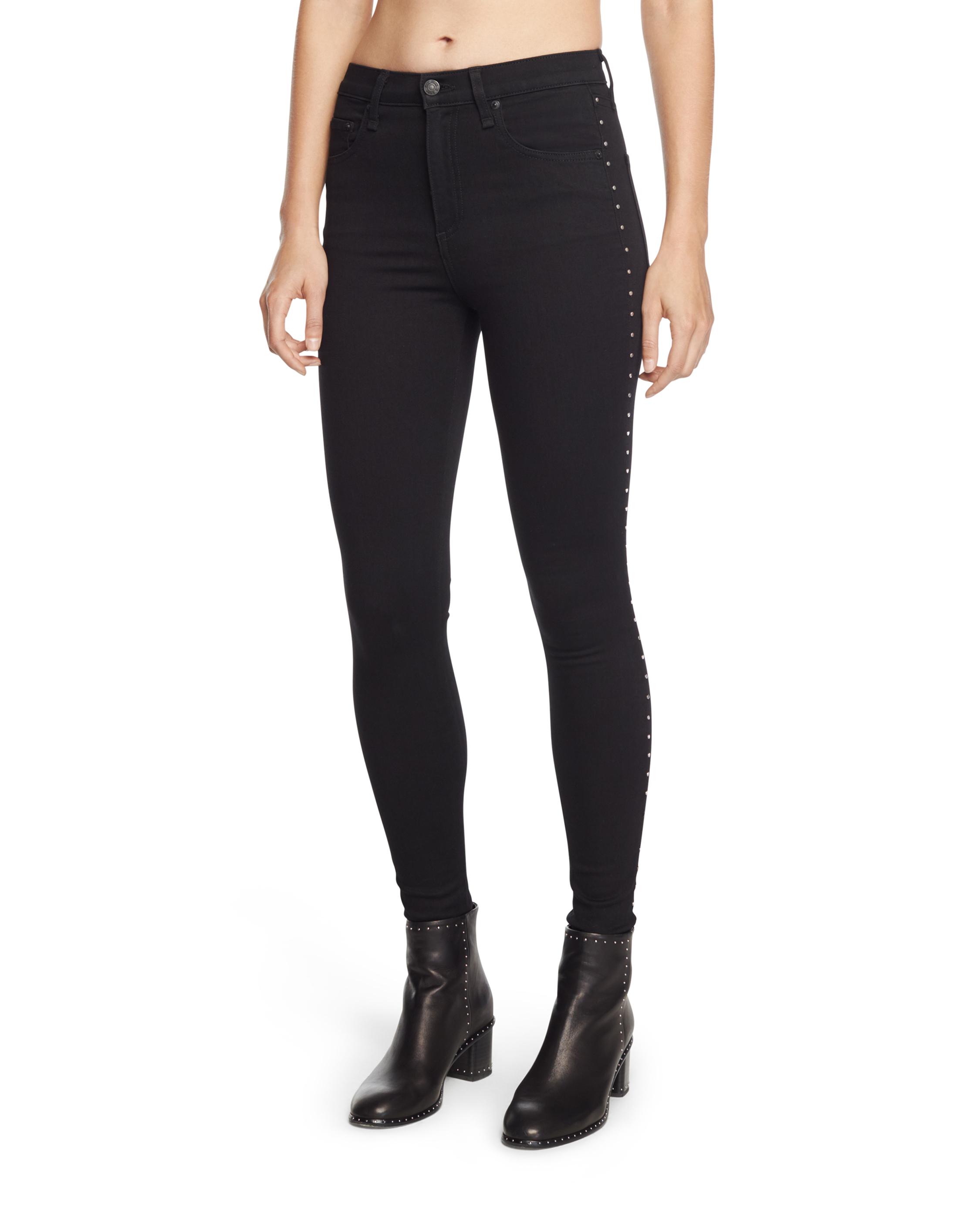 rag & bone black skinny jeans