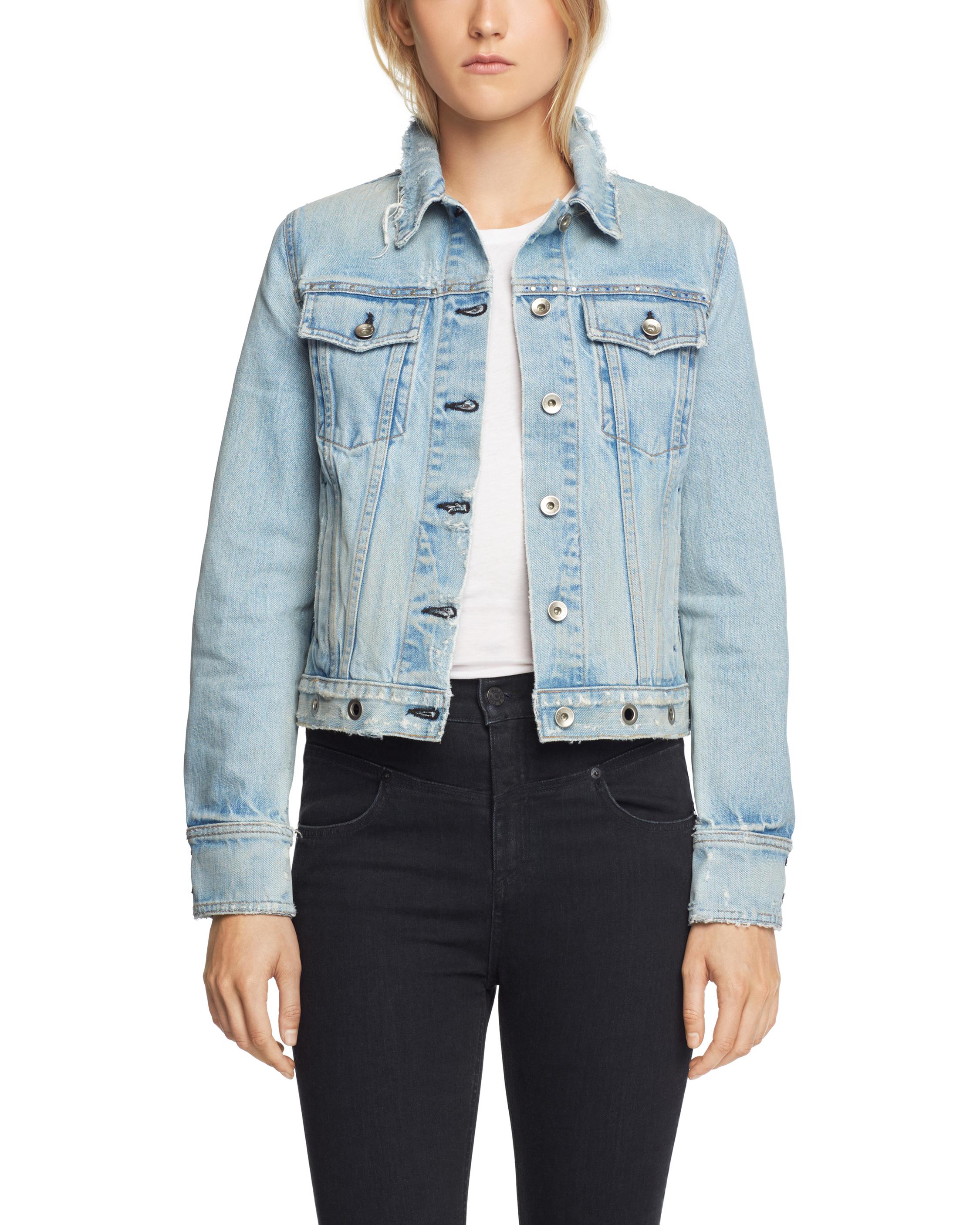 womens denim coats