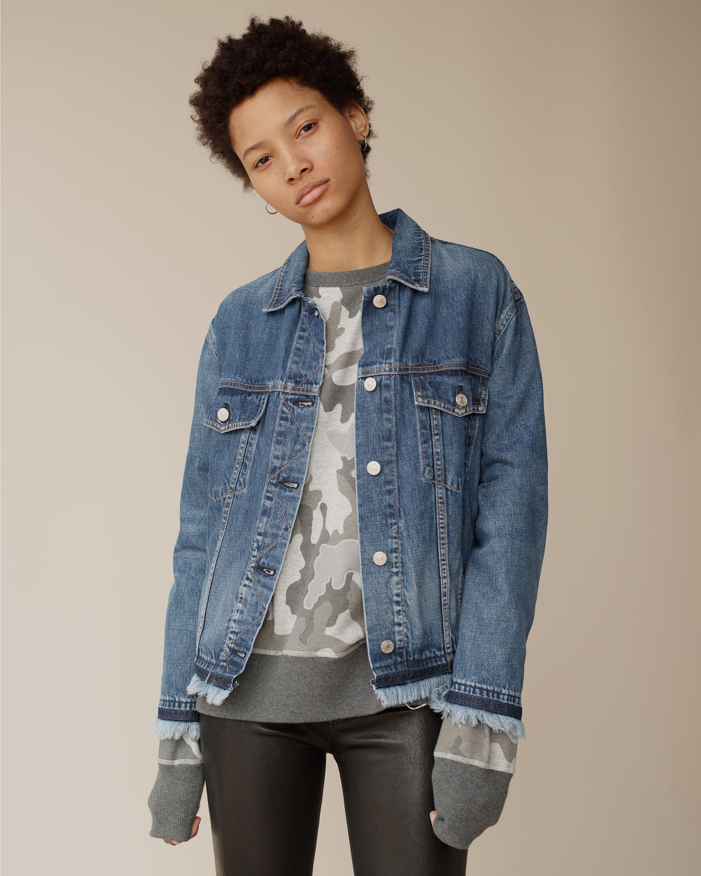 rag and bone oversized denim jacket